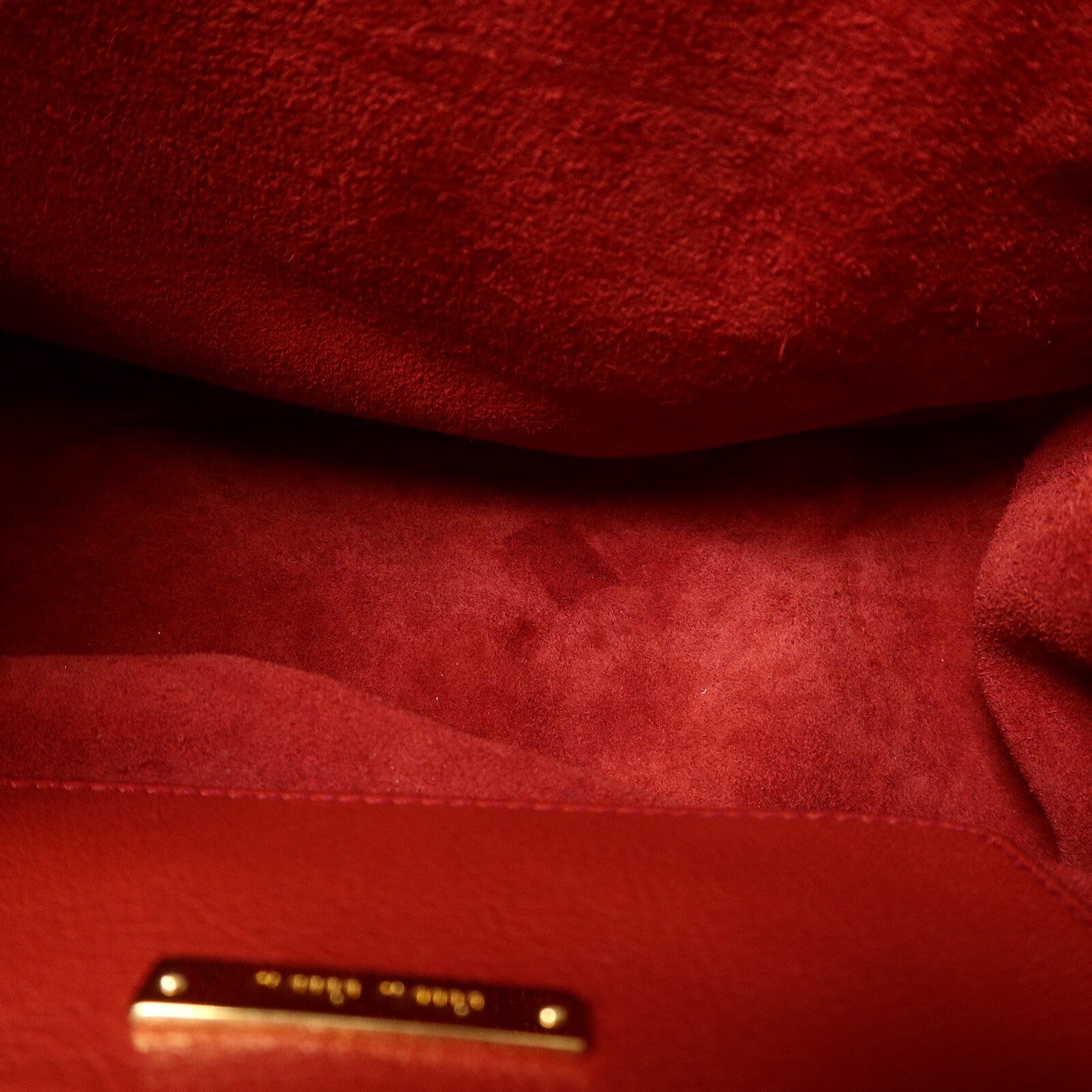 Miu Miu GHW 2 Way Shoulder Bag - Red, Calfskin Leather