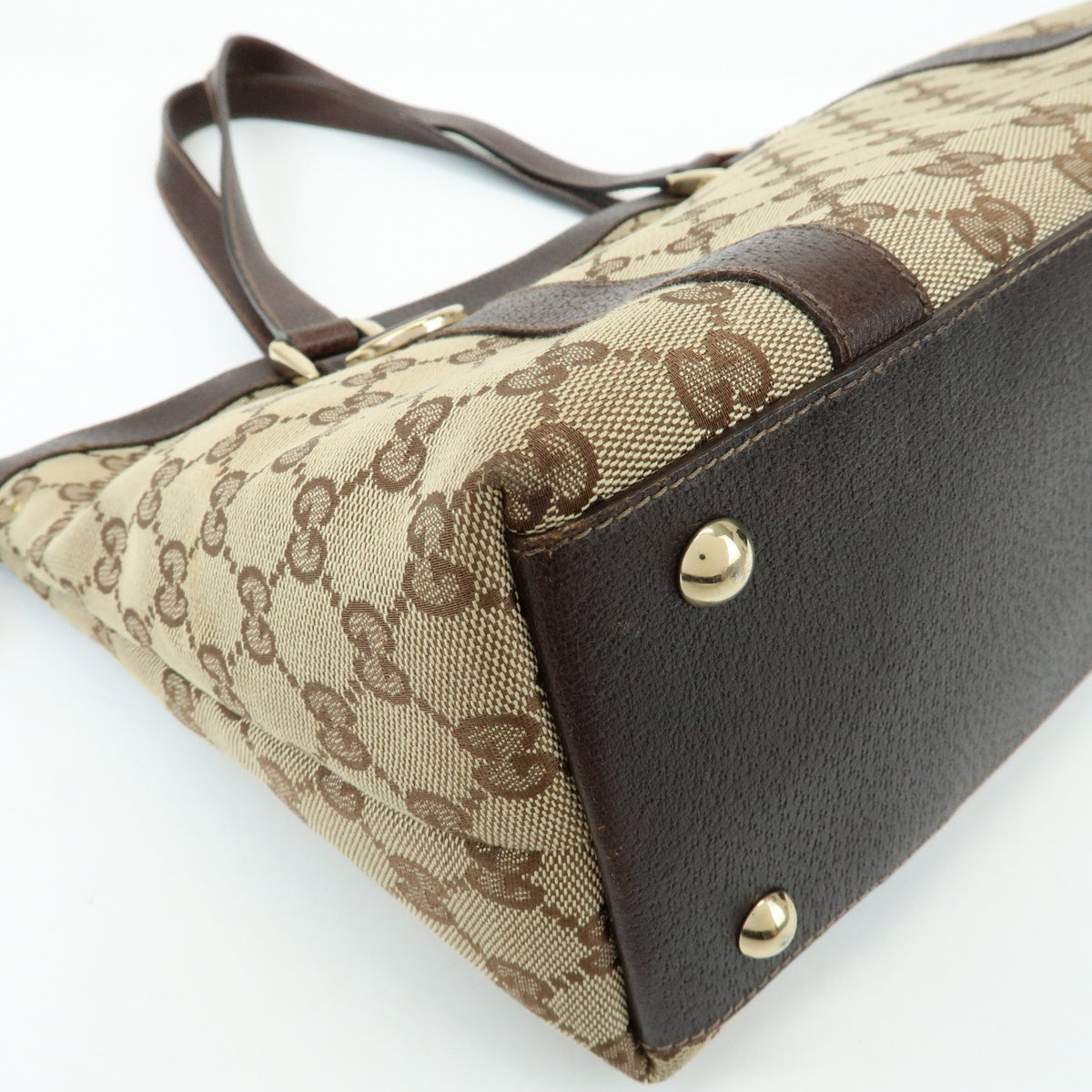 Gucci Abbey Tote Bag - Beige, Canvas Leather