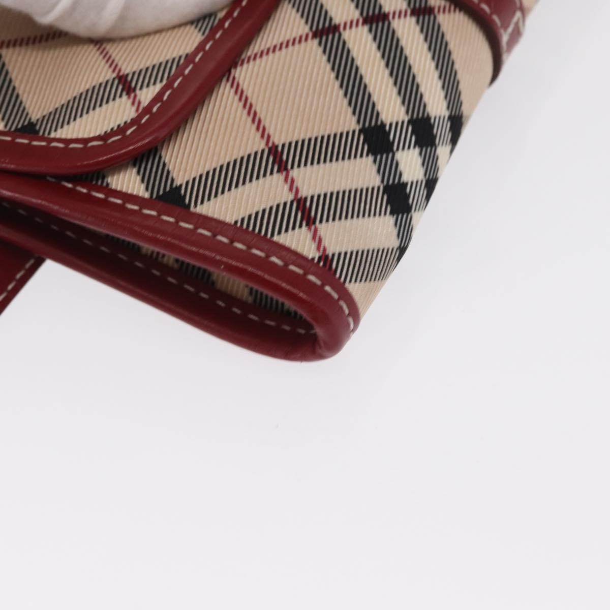 Burberry Nova Check Blue Label Waist Bag - Beige / Silver, Canvas