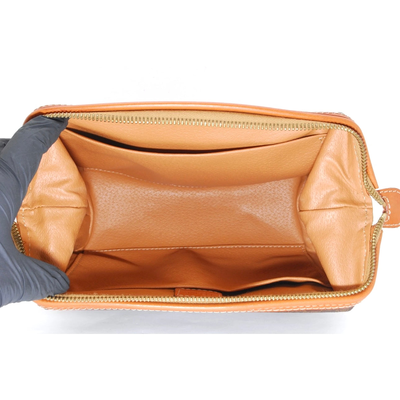 CELINE Macadam Clutch Bag/ Cosmetic Pouch