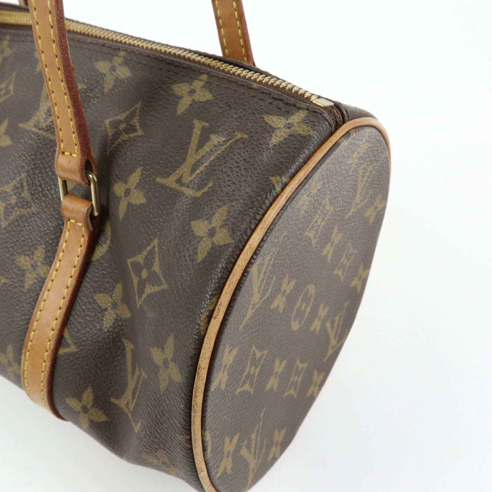Louis Vuitton Monogram Papillon 30 Hand Bag - Brown, Canvas