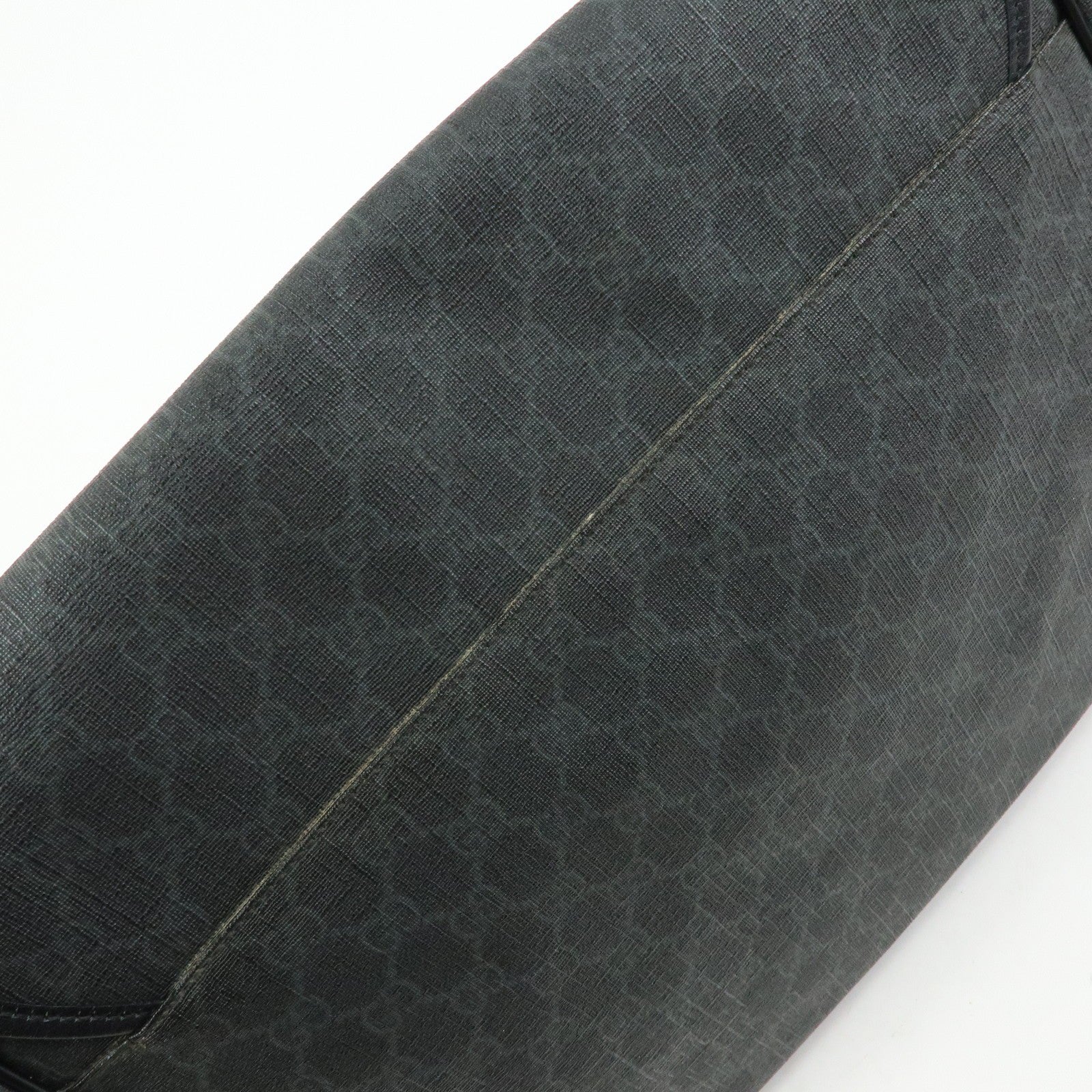 GUCCI GG Supreme Leather Shoulder Bag Crossbody Bag Black