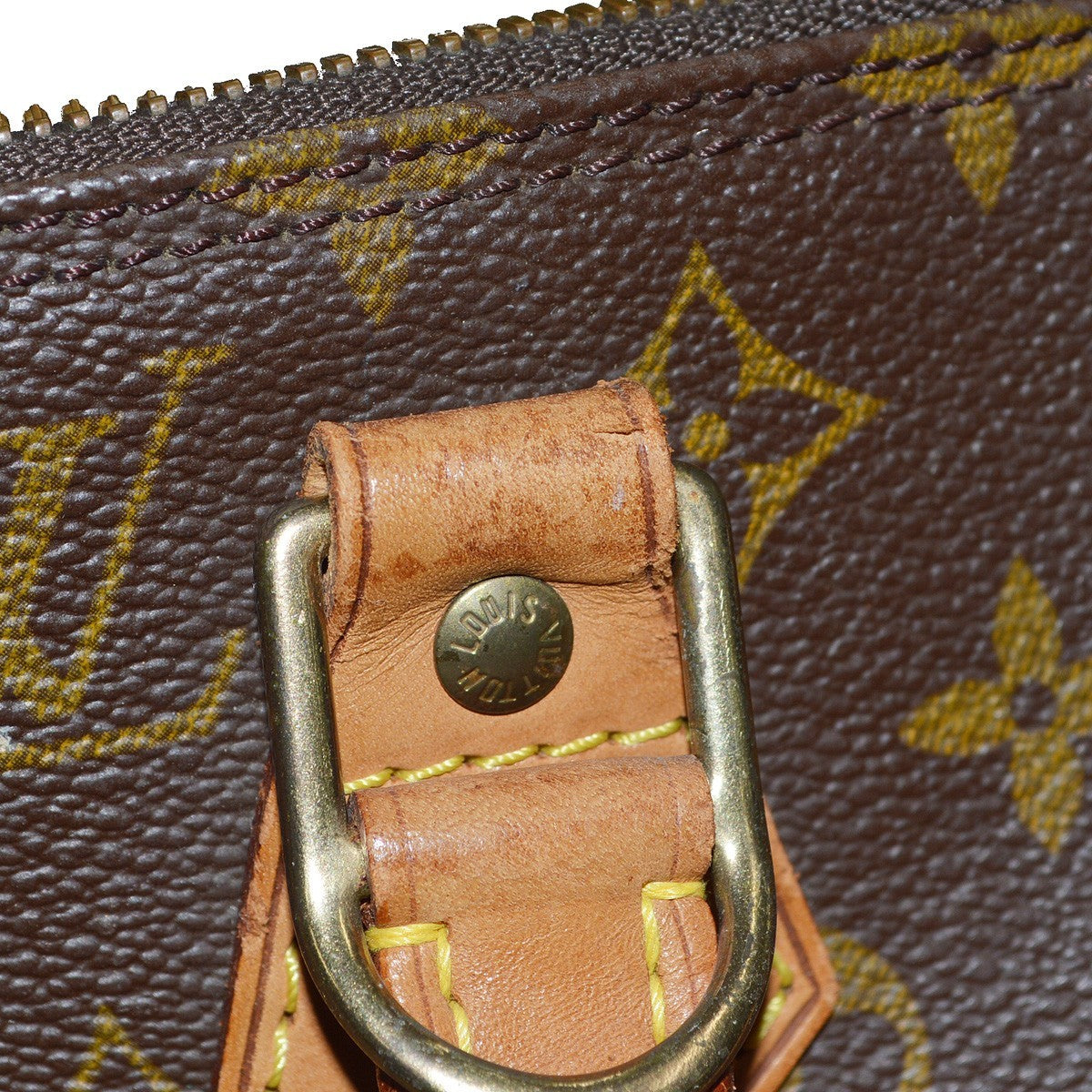 Louis Vuitton Alma Handbag - Brown, Canvas