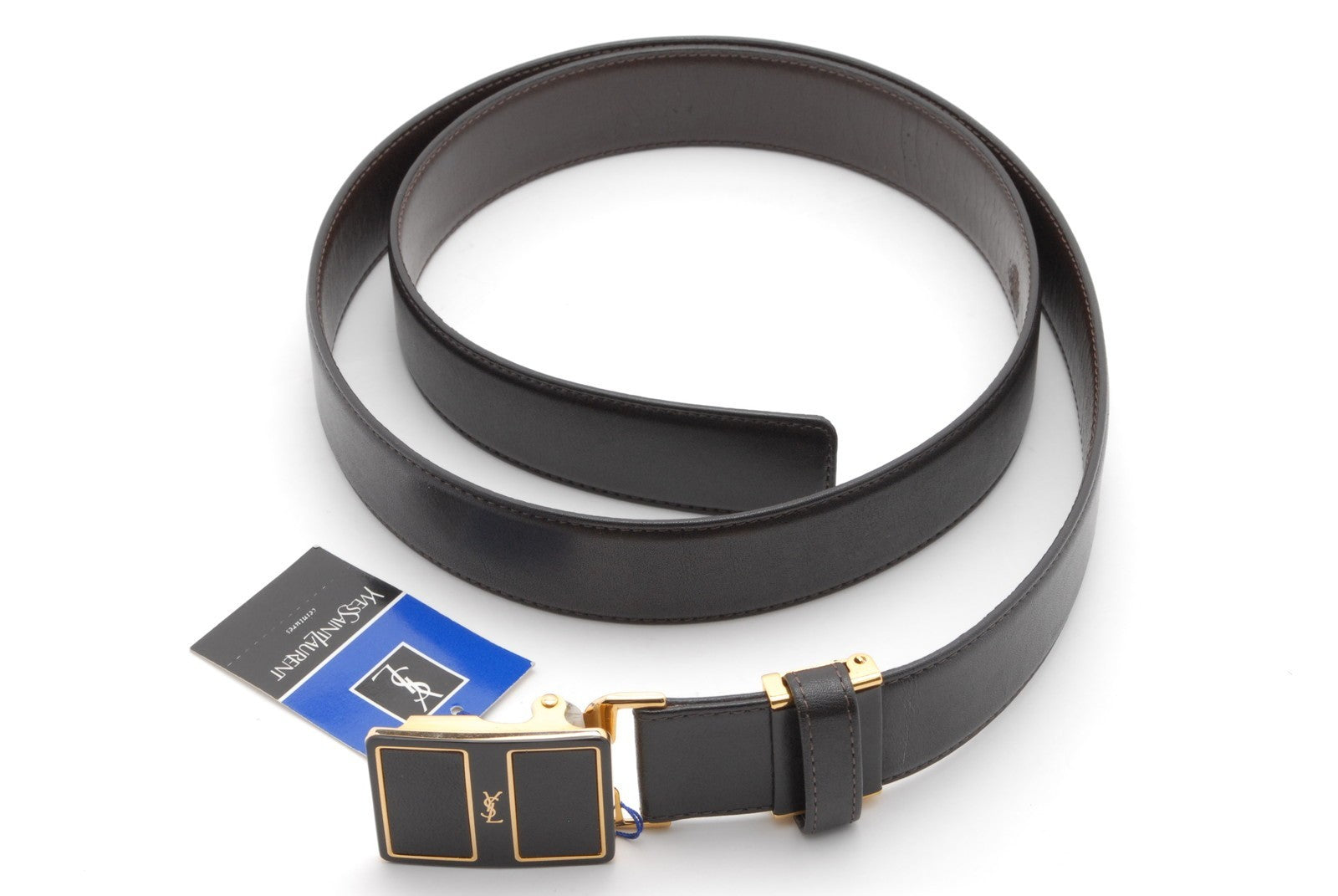 Yves Saint Laurent Vintage Belt - Black, Leather