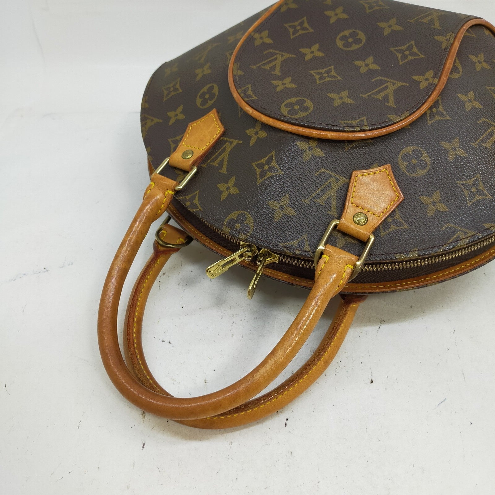 Louis Vuitton Ellipse PM Hand Bag - Brown, Monogram