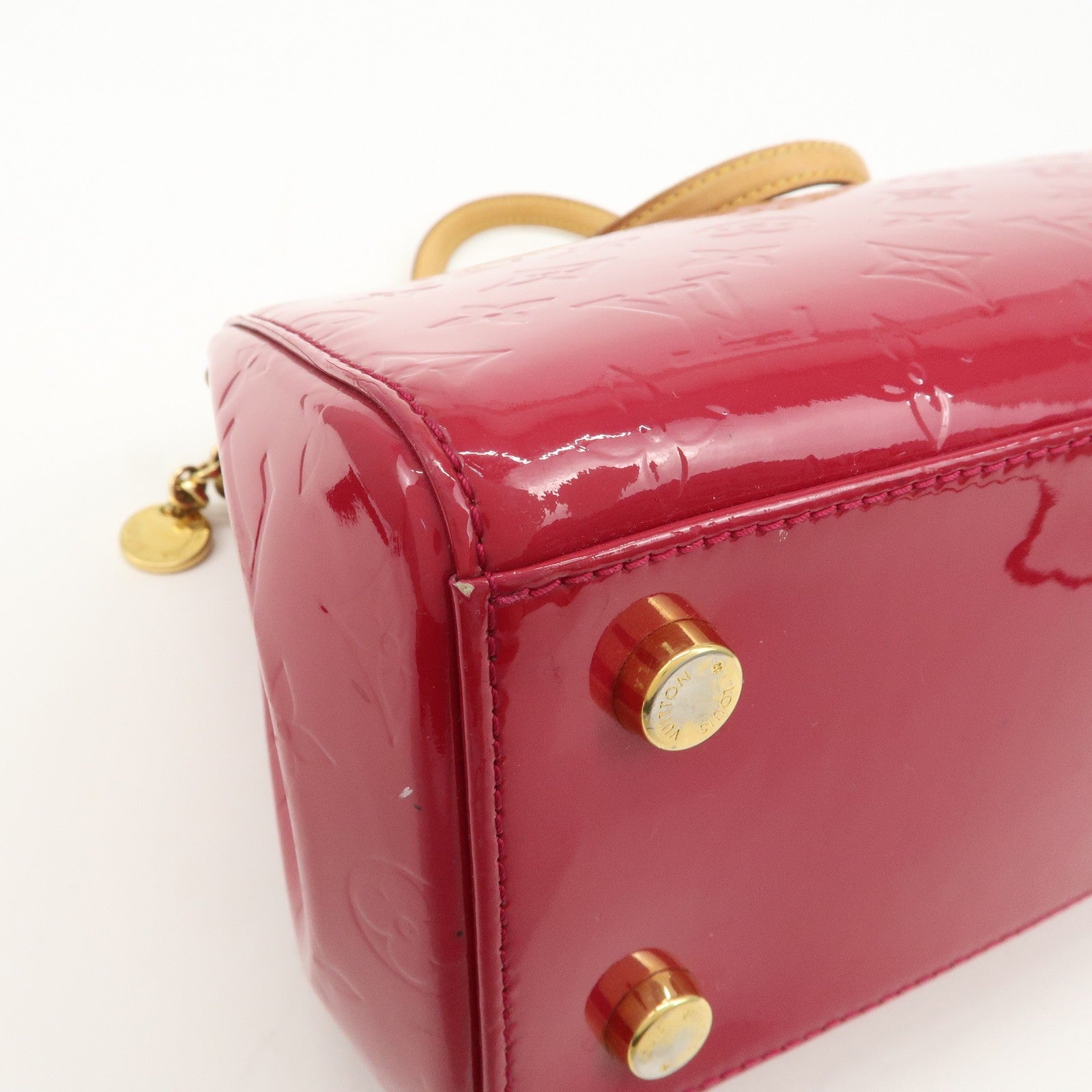 Louis Vuitton Vernis Brea MM 2Way Bag - Rose Indien, Vernis Leather