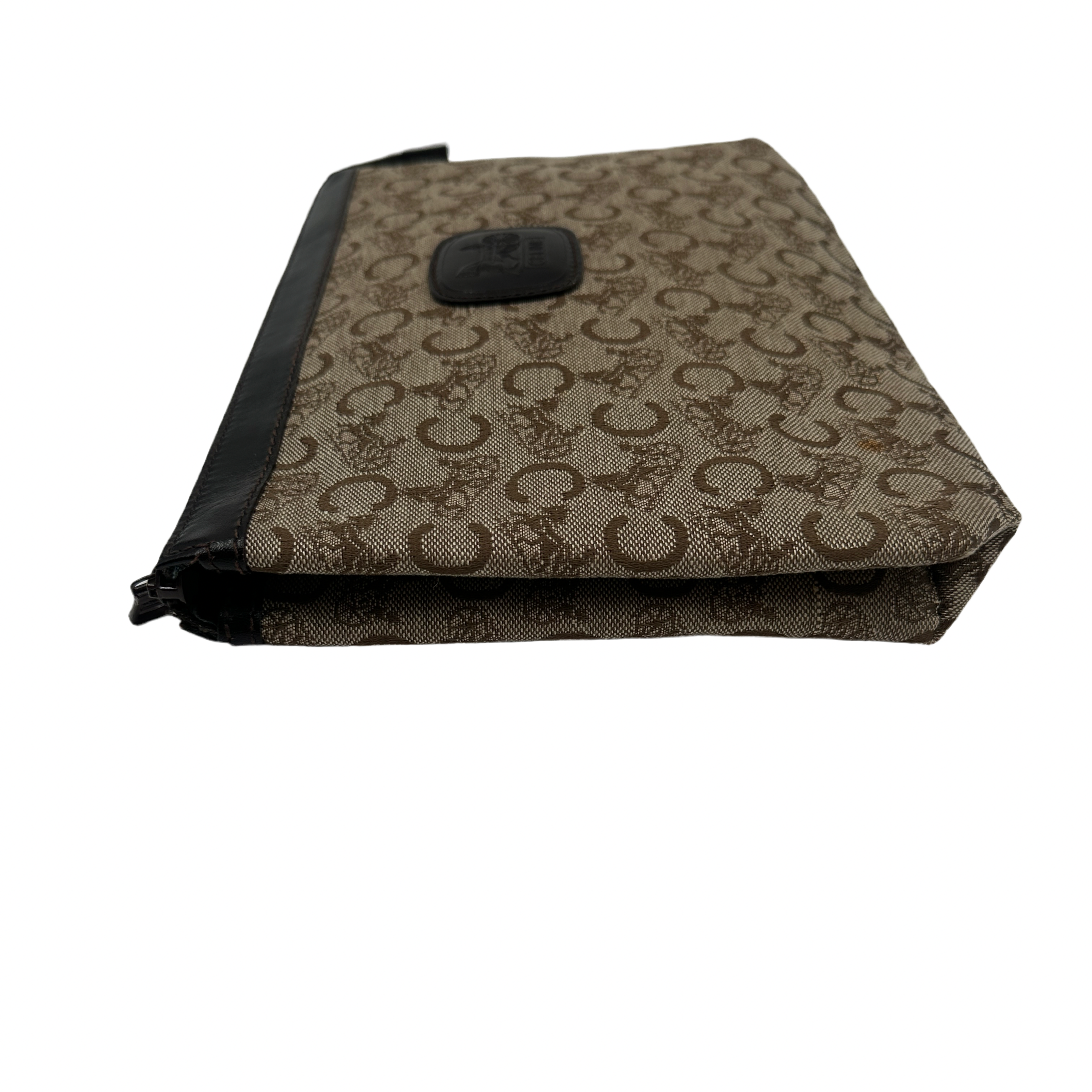 C Horse Carriage Clutch Bag