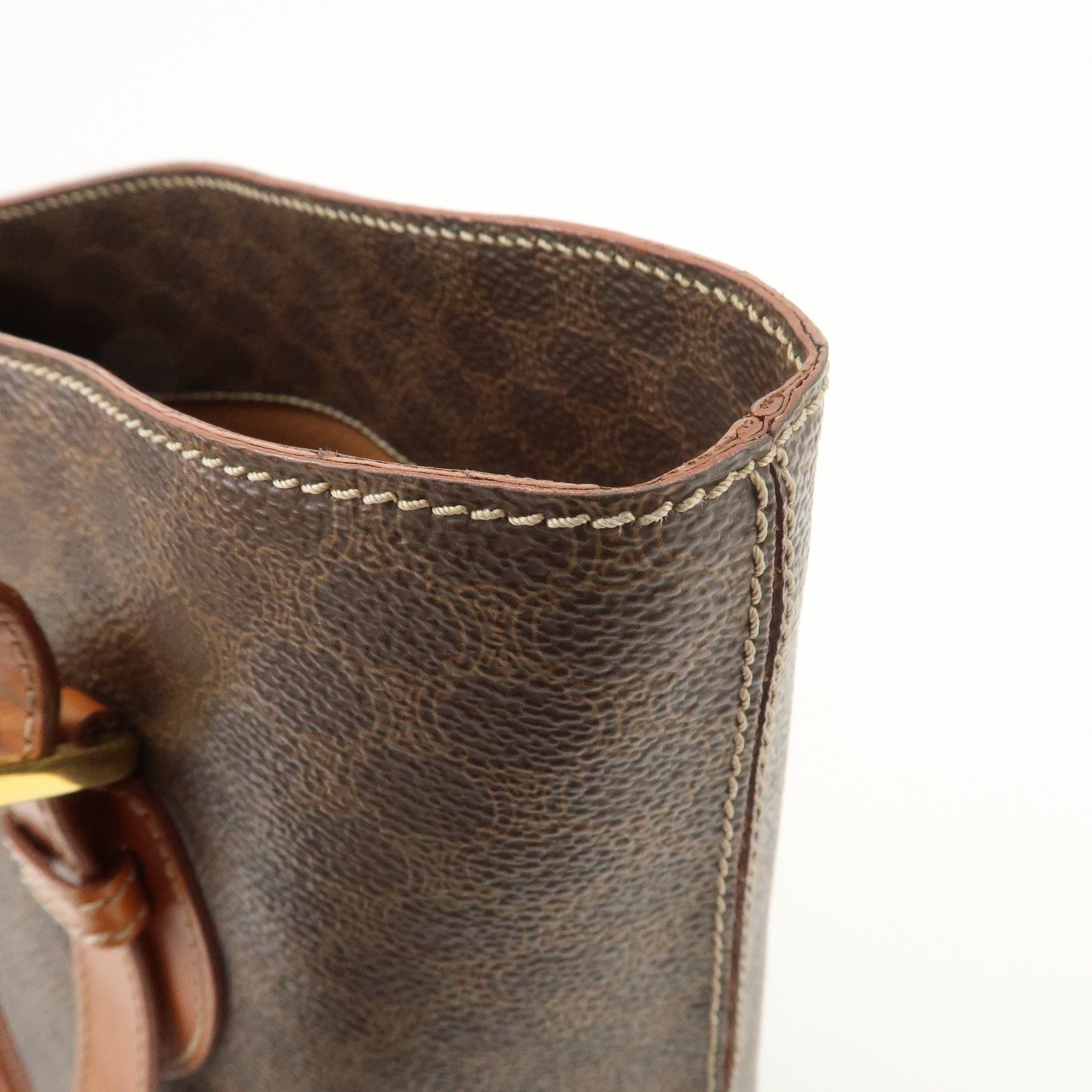 Celine Macadam Tote Bag - Brown, PVC Leather