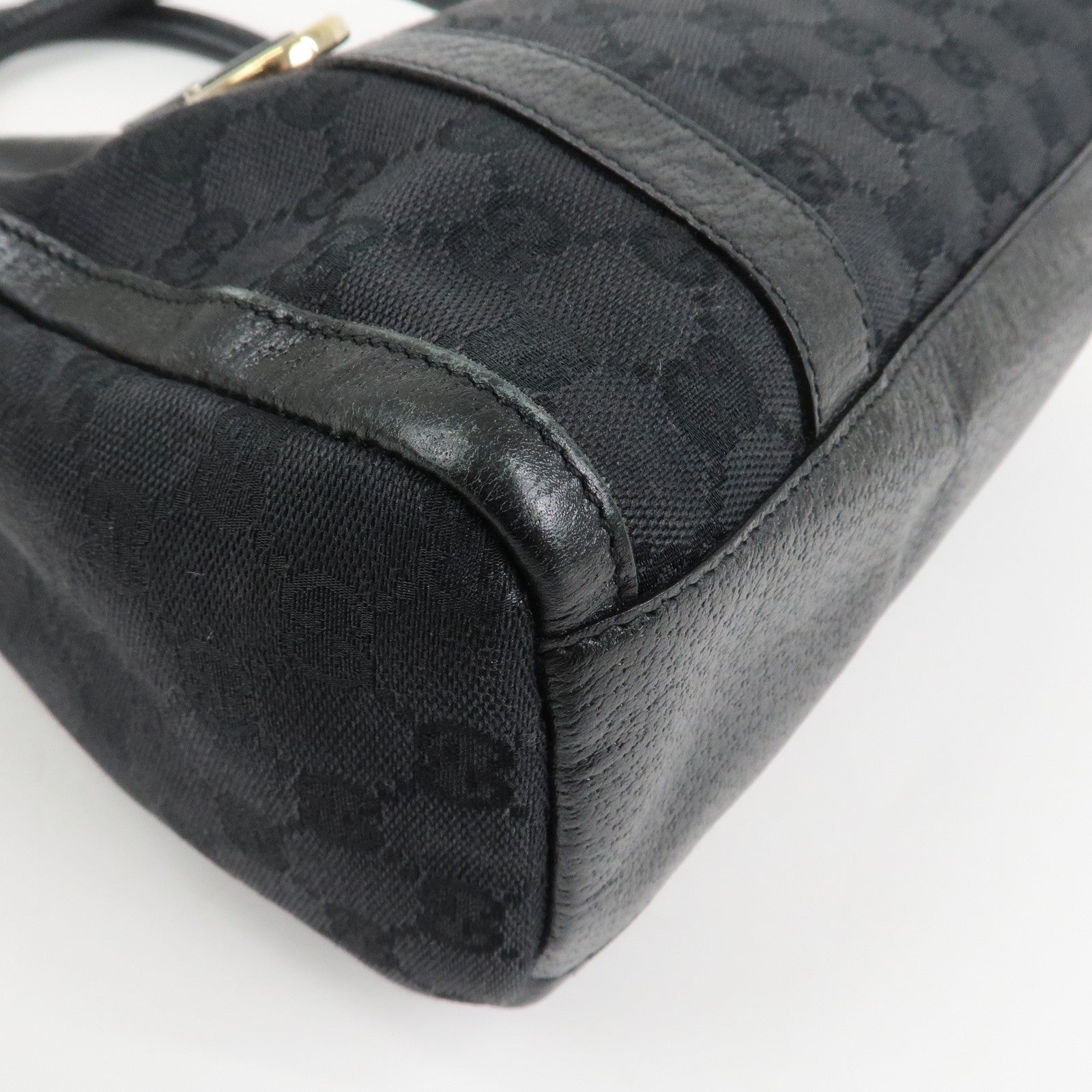 Gucci Boston Bag - Black, Canvas