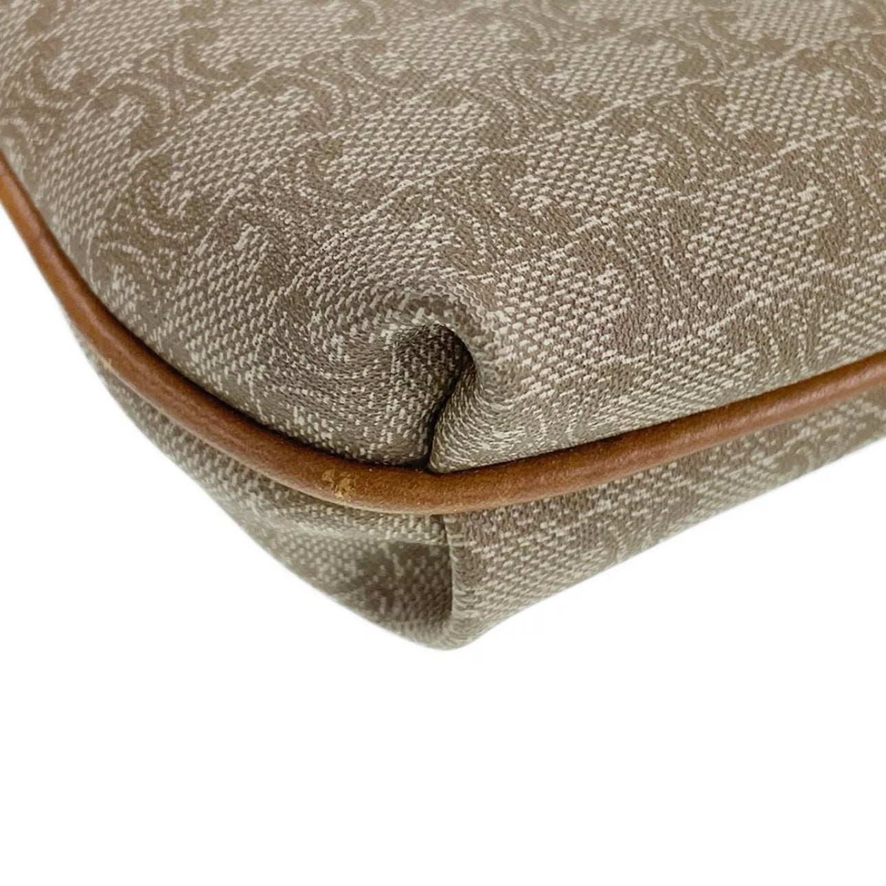 Macadam Leather PVC clutch