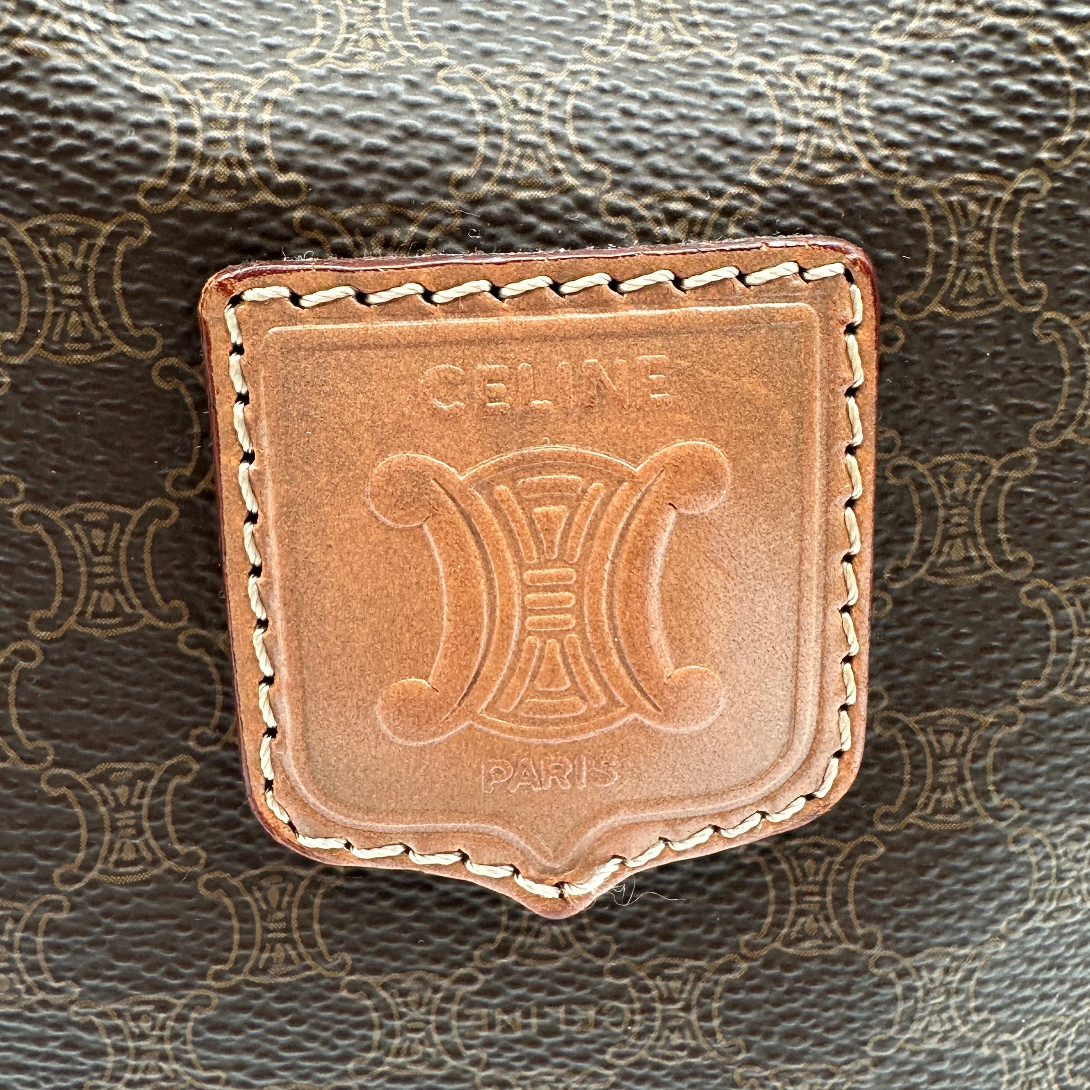 Macadam Bucket Shoulder Bag with wallet