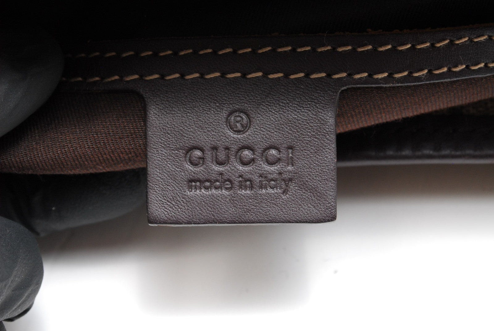 Gucci GG Tote Bag - Beige Brown, PVC Leather