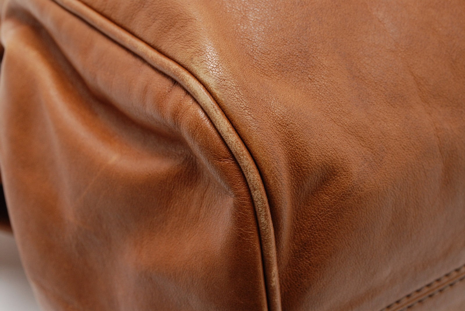 Miu Miu Miu Vitello Handbag - Brown, Leather