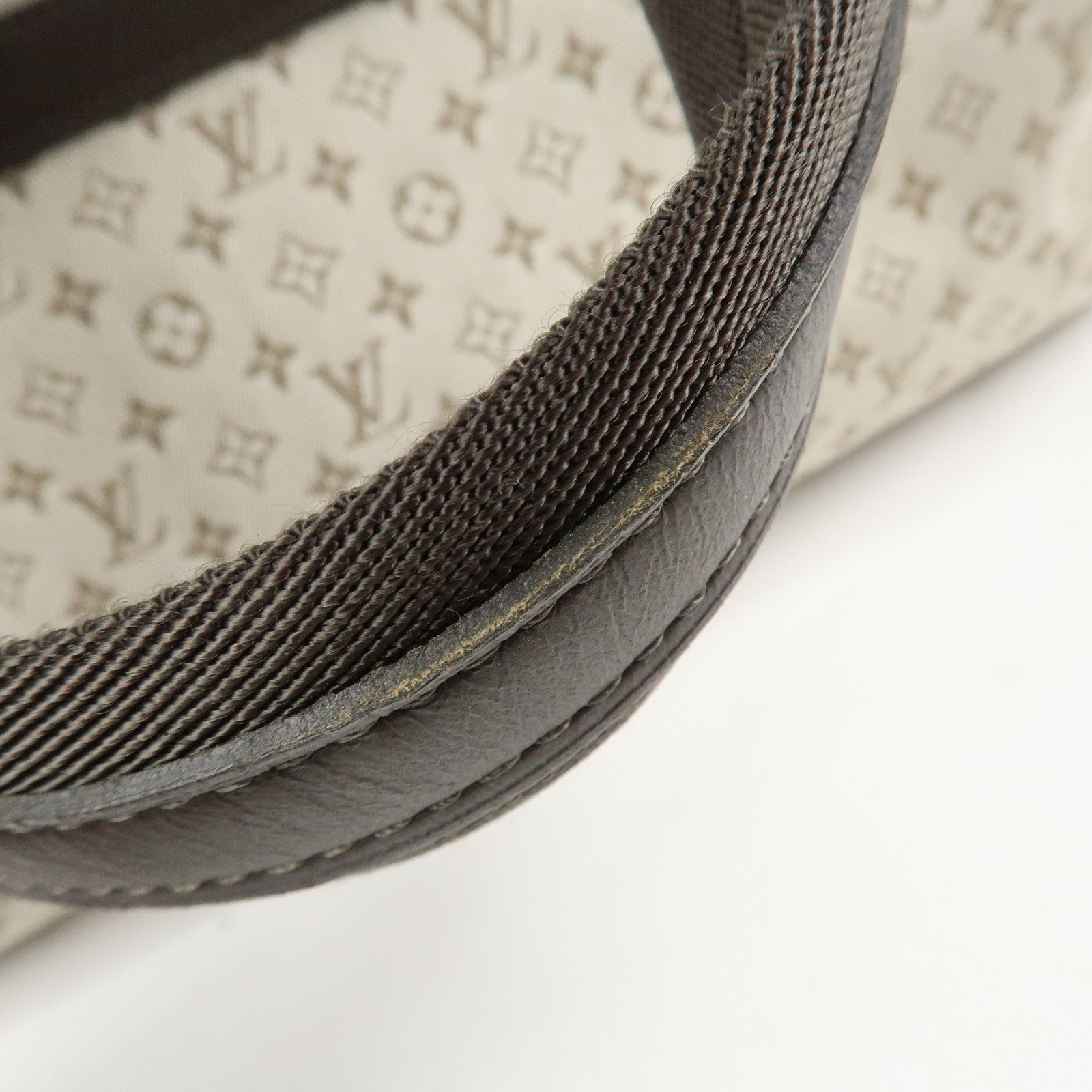 Louis Vuitton Boston Bag - Khaki, Monogram Mini Canvas