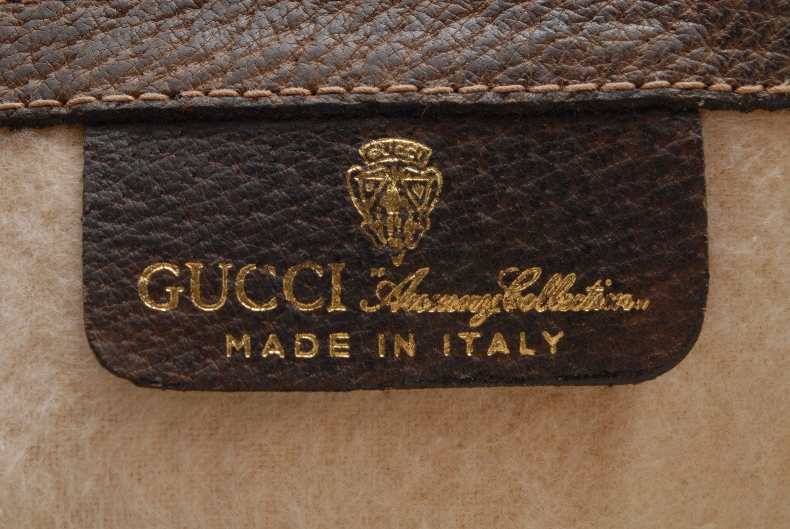 Gucci GG Supreme Web Clutch - Beige, PVC Leather