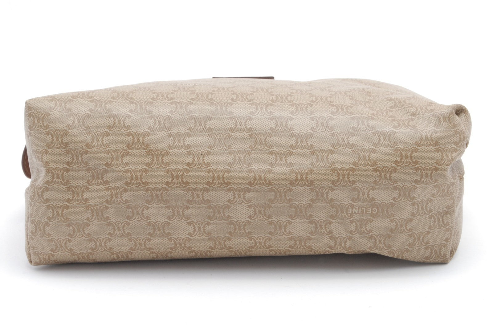 Celine C Charm Clutch Bag - Beige, PVC