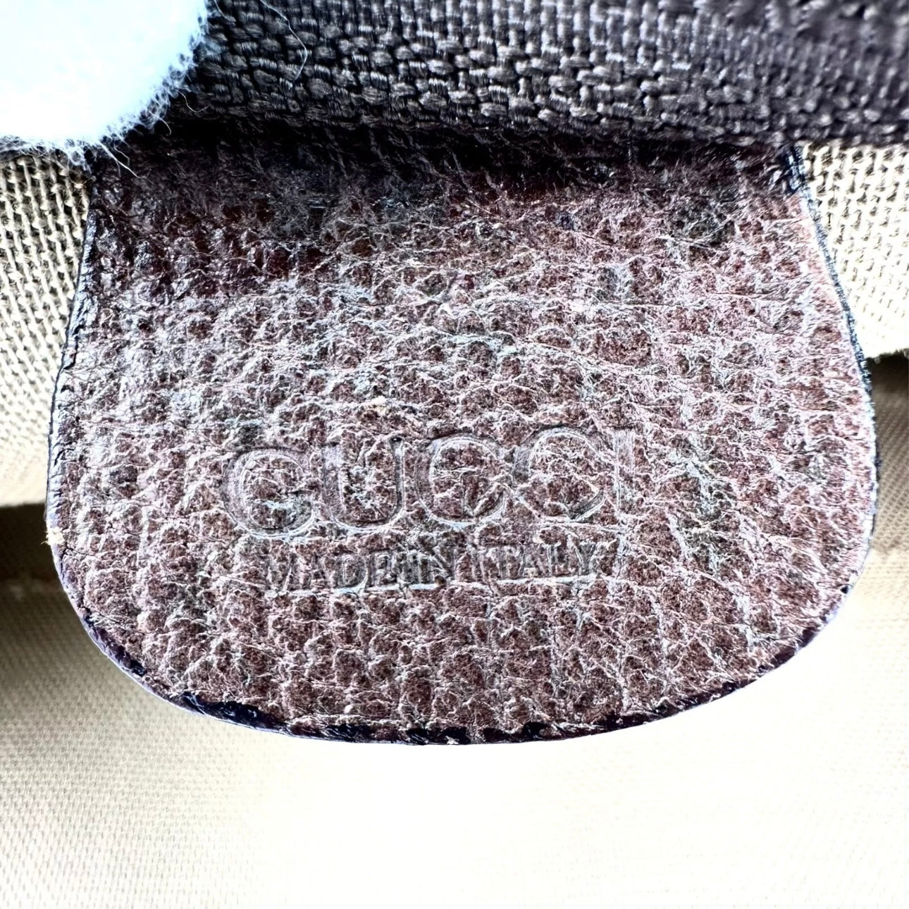 Shoulder Tote Hand Bag Brown PVC Leather