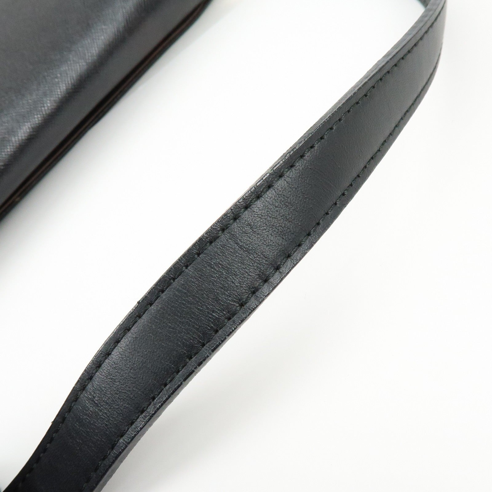 Burberry Leather Flap Shoulder Bag - Black, Leather