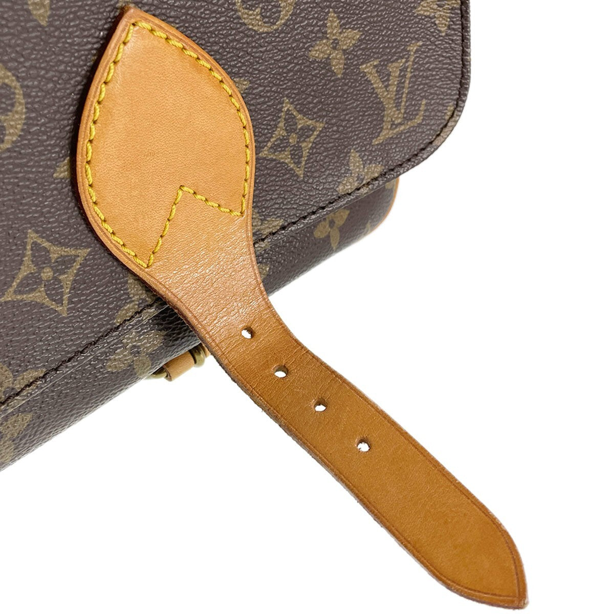 Louis Vuitton Cartouchiere MM Shoulder Bag - Brown, Leather