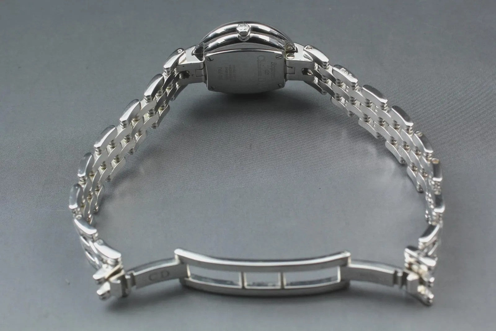 Christian Dior Bagbeera Wristwatch - Gray, Stainless Steel
