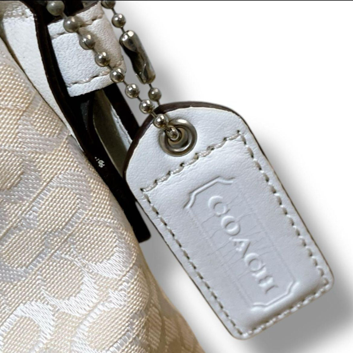 Coach Signature White Shoulder bag