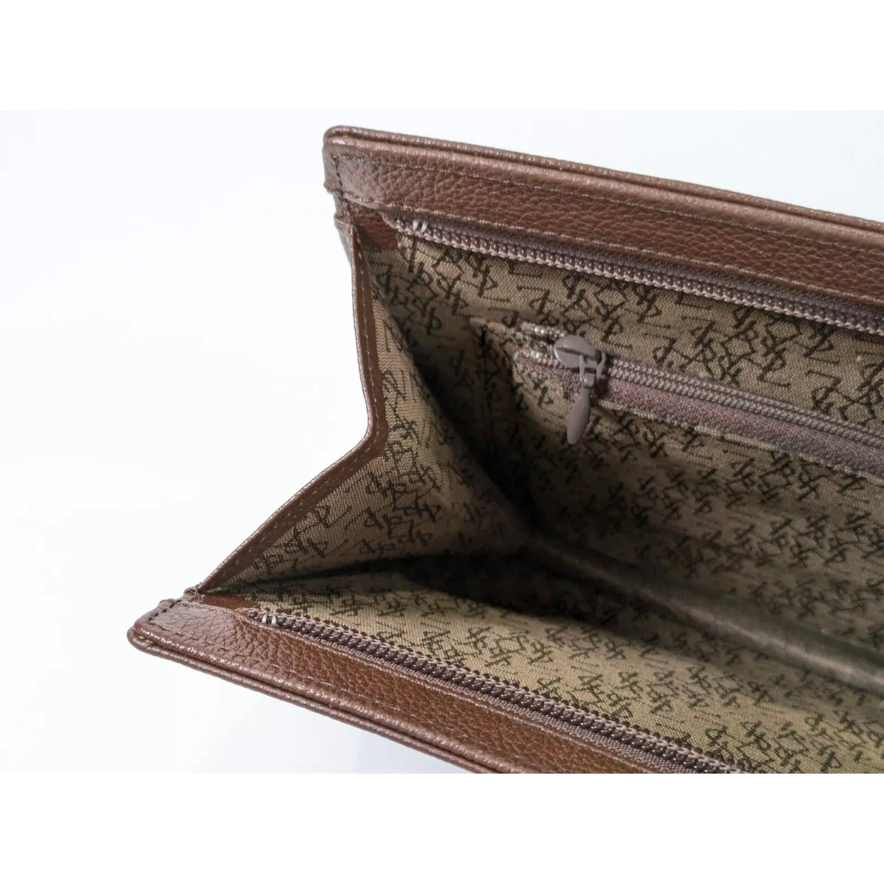 Yves Saint Laurent clutch leather