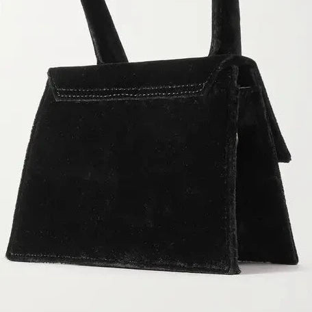 The Chiquito Medium Velour Shoulder Bag