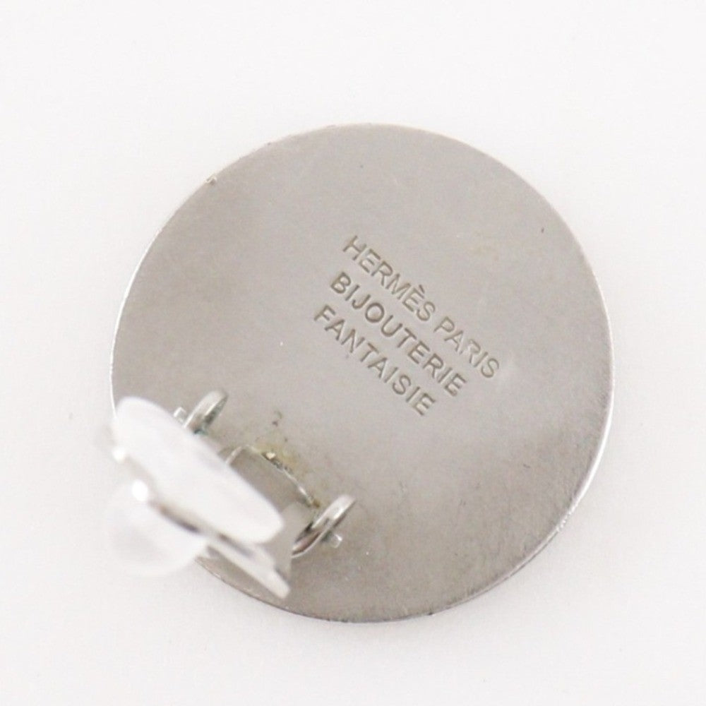 Hermès Serie Earring - Silver, Metallic