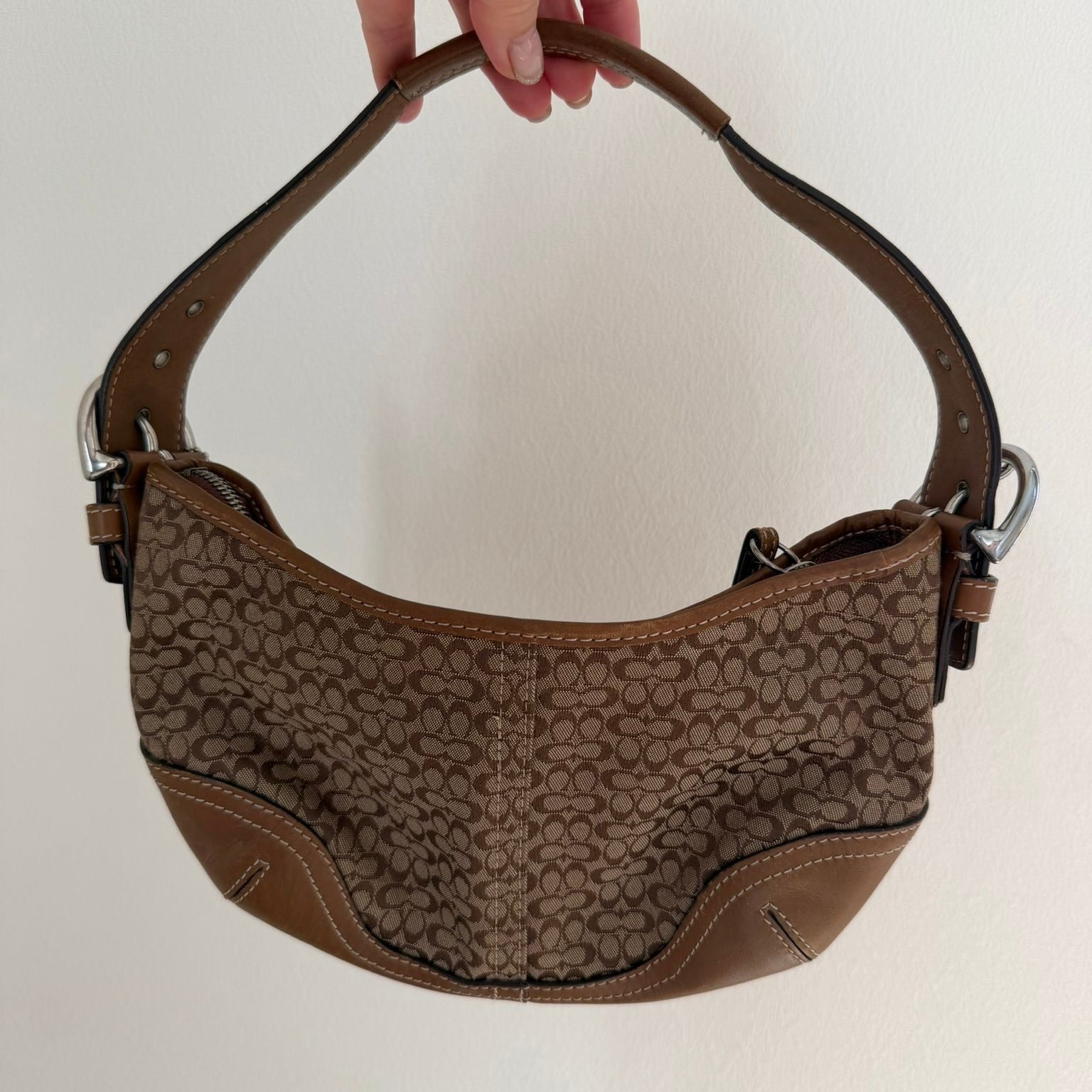 Coach Signature Brown bag