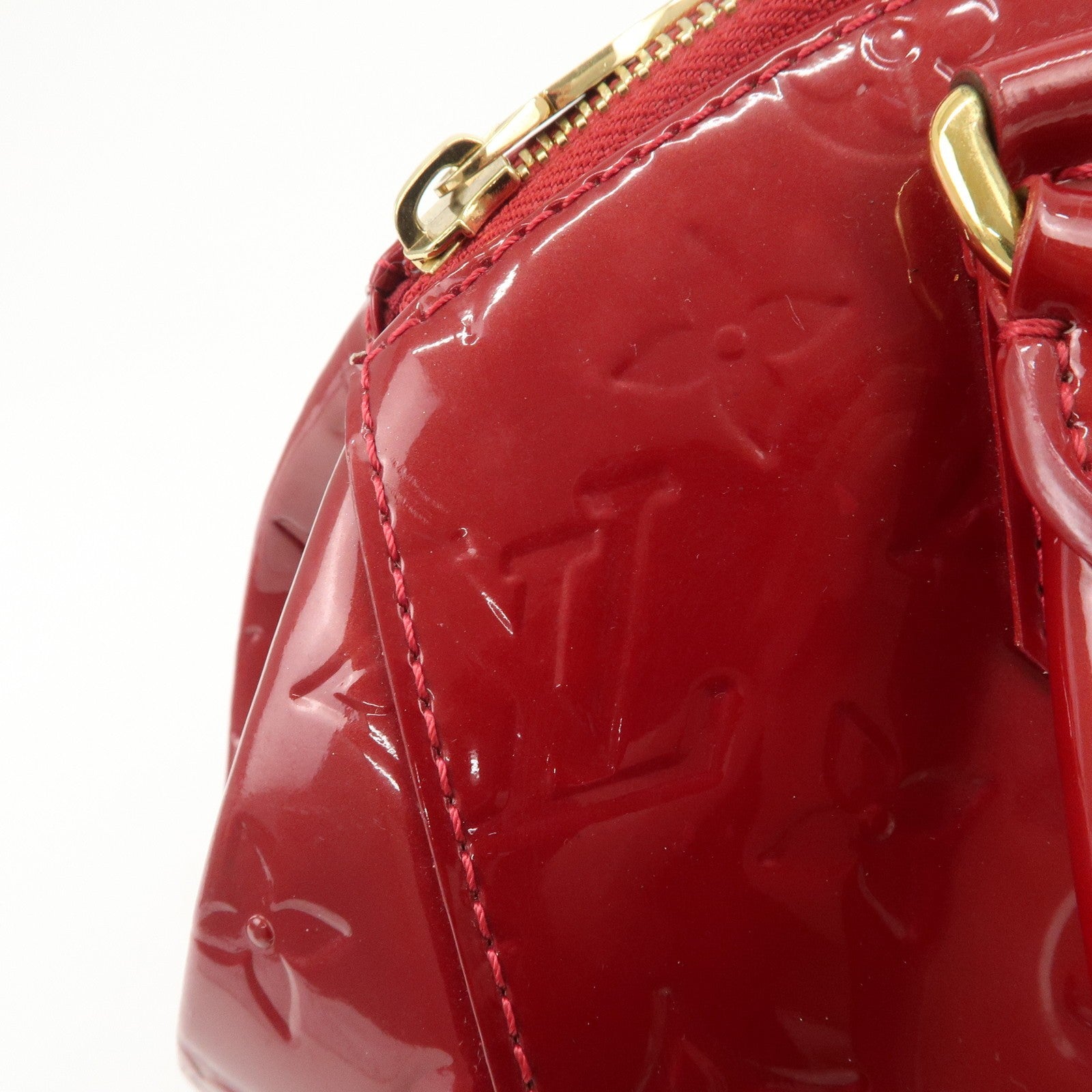 Louis Vuitton M91494 Shoulder Bag - Red, Vernis Leather