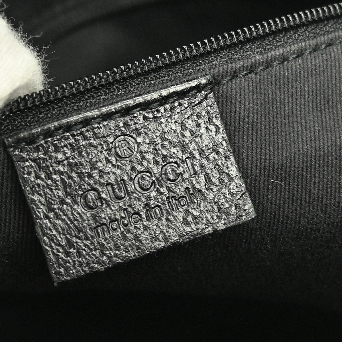 Gucci GG Handbag - Black, Canvas, Leather