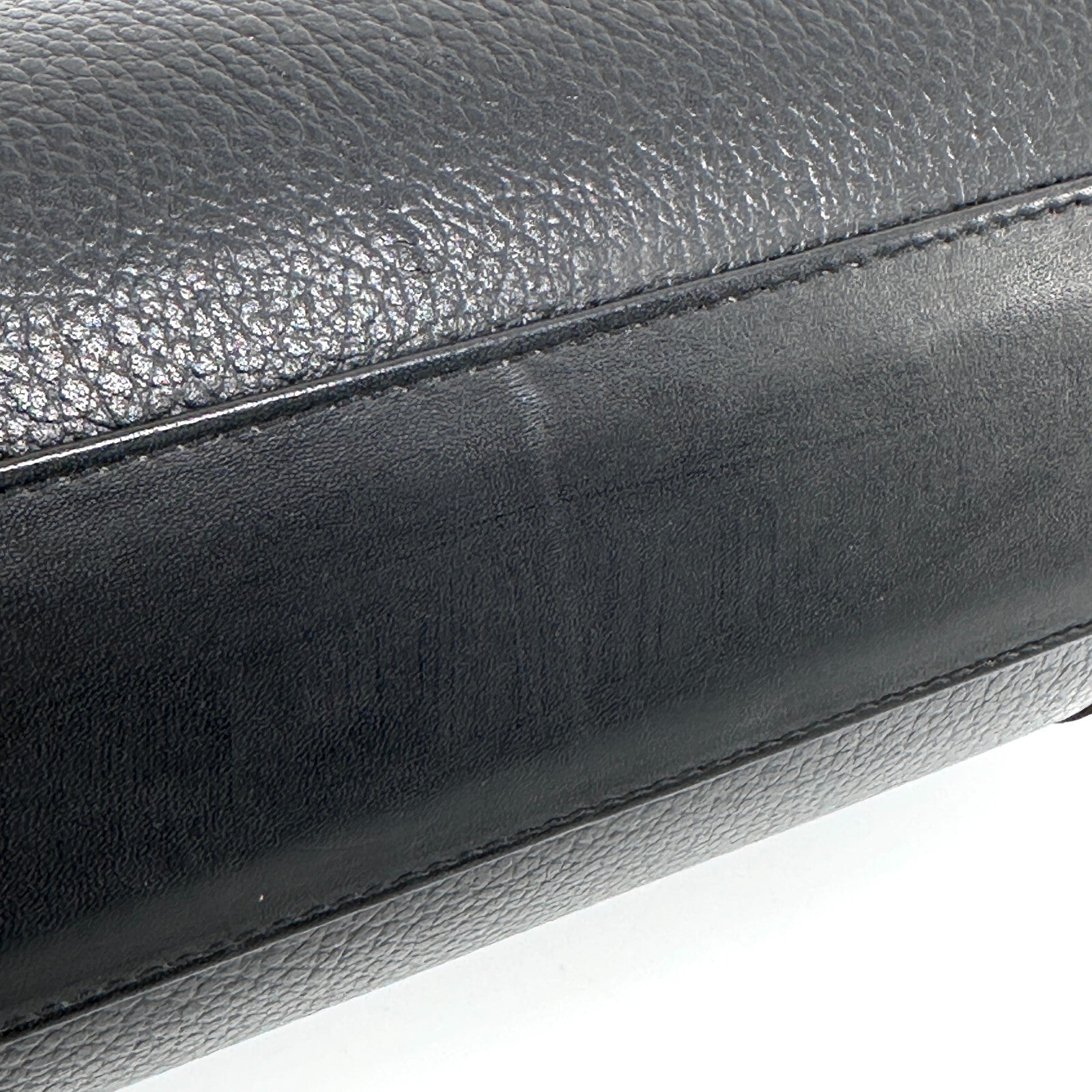 Burberry Vintage Hand Bag - Black, Leather