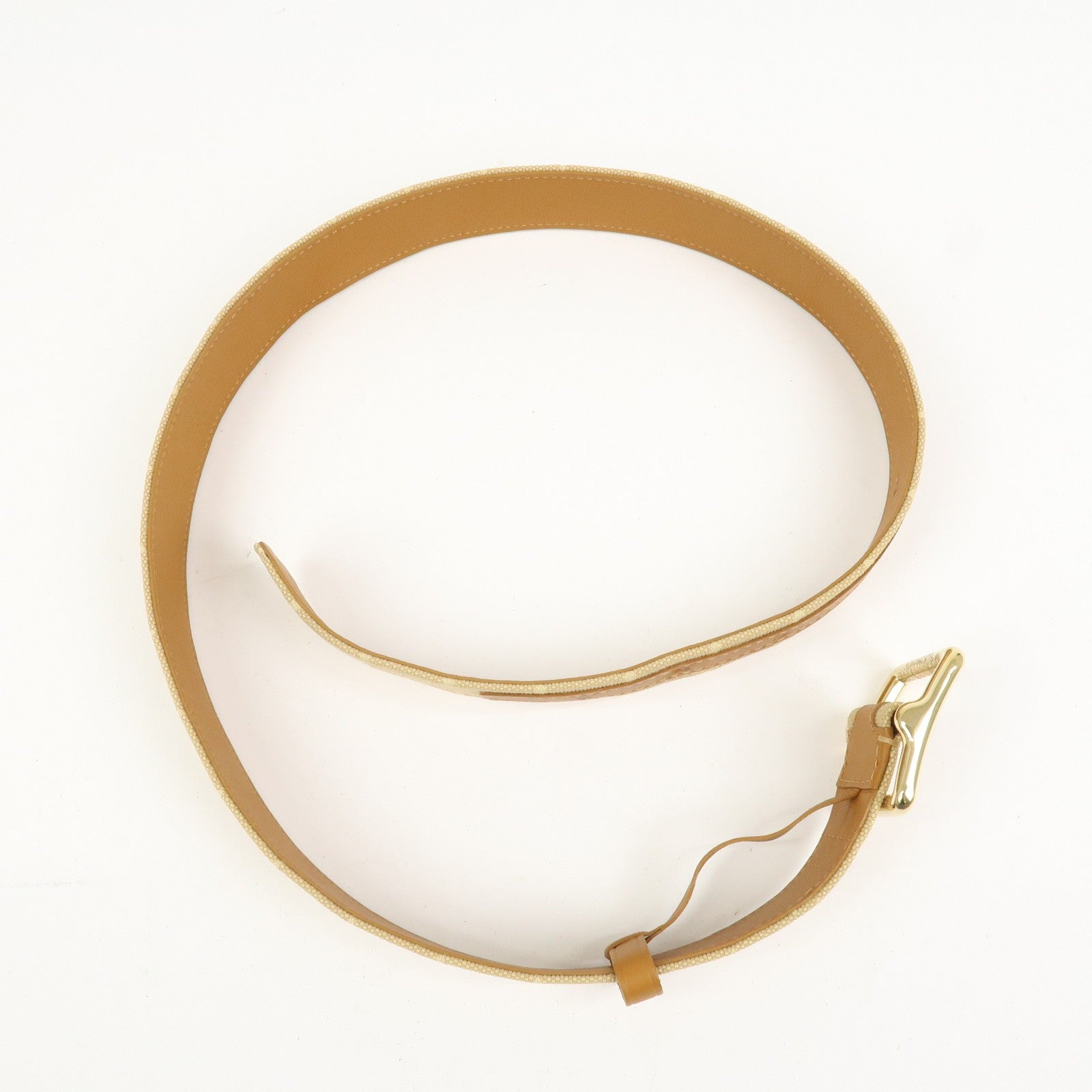 Louis Vuitton Monogram Mini Canvas Ceinture 75/30 Belt - Beige, Canvas