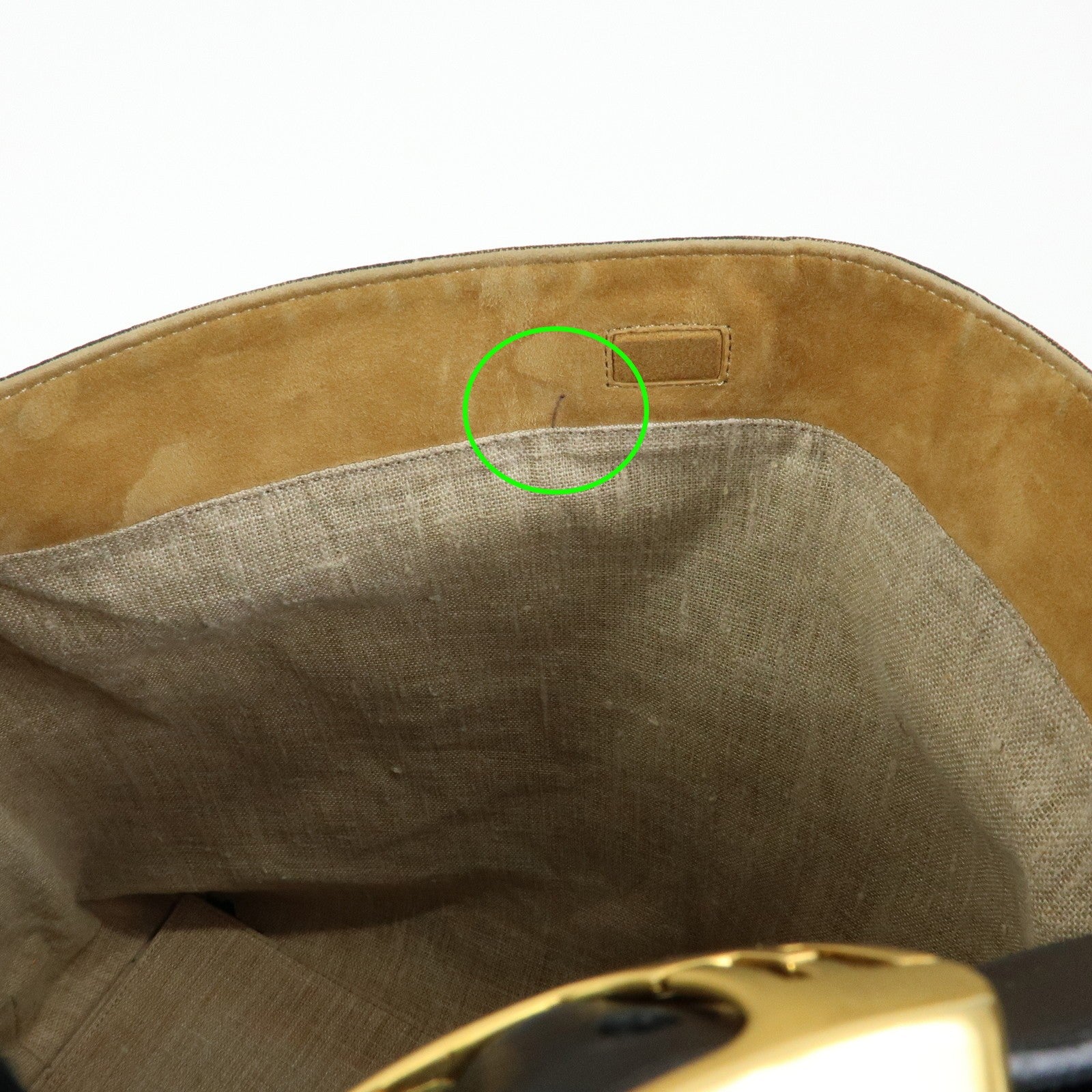 Fendi 8BR653 Shoulder Bag - Brown, Black, Canvas, Leather