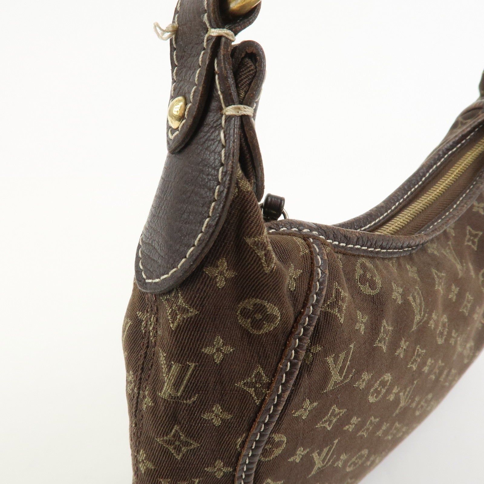 Louis Vuitton Monogram Mini Lin Manon PM Shoulder Bag - Brown, Canvas
