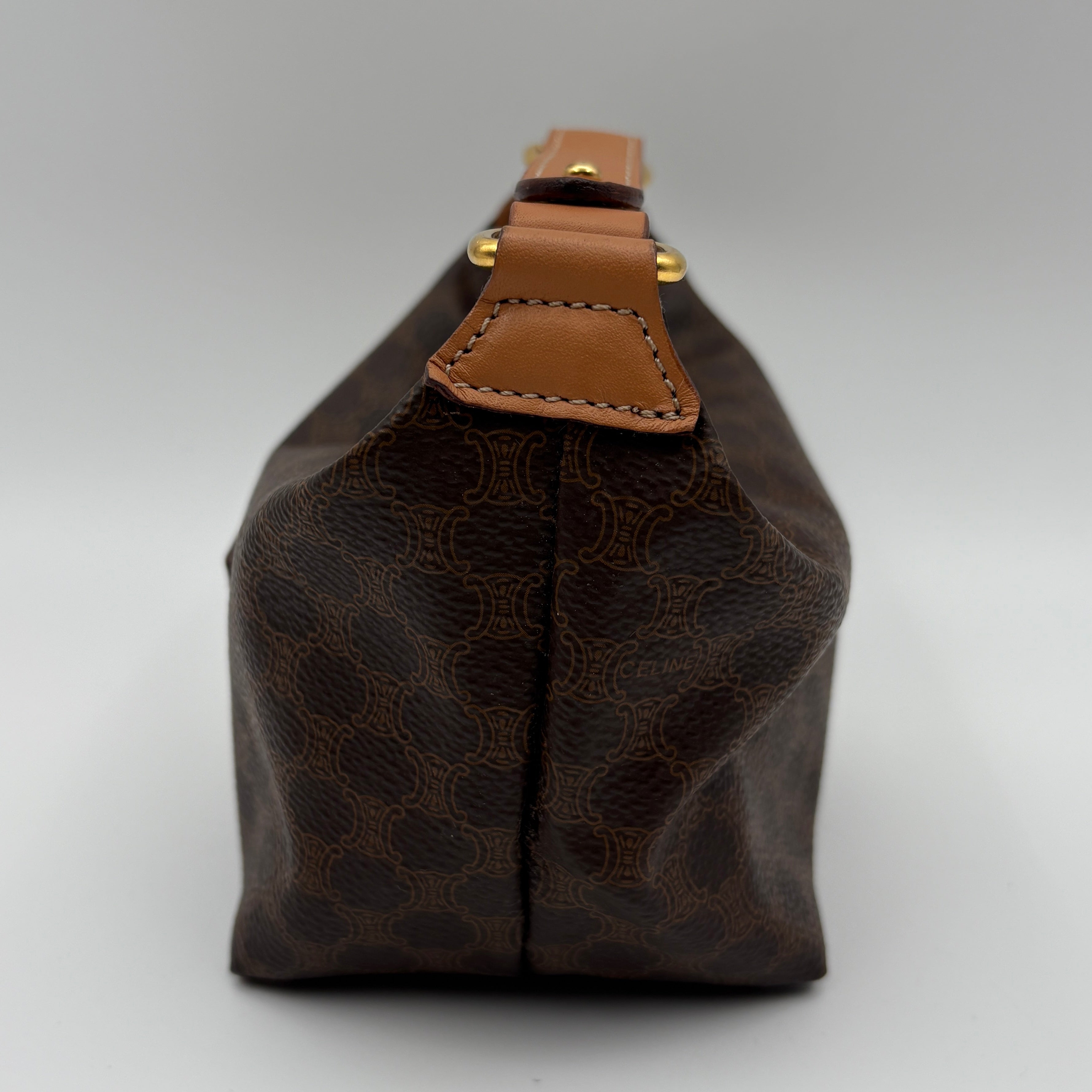 Celine Pochette brown Macadam