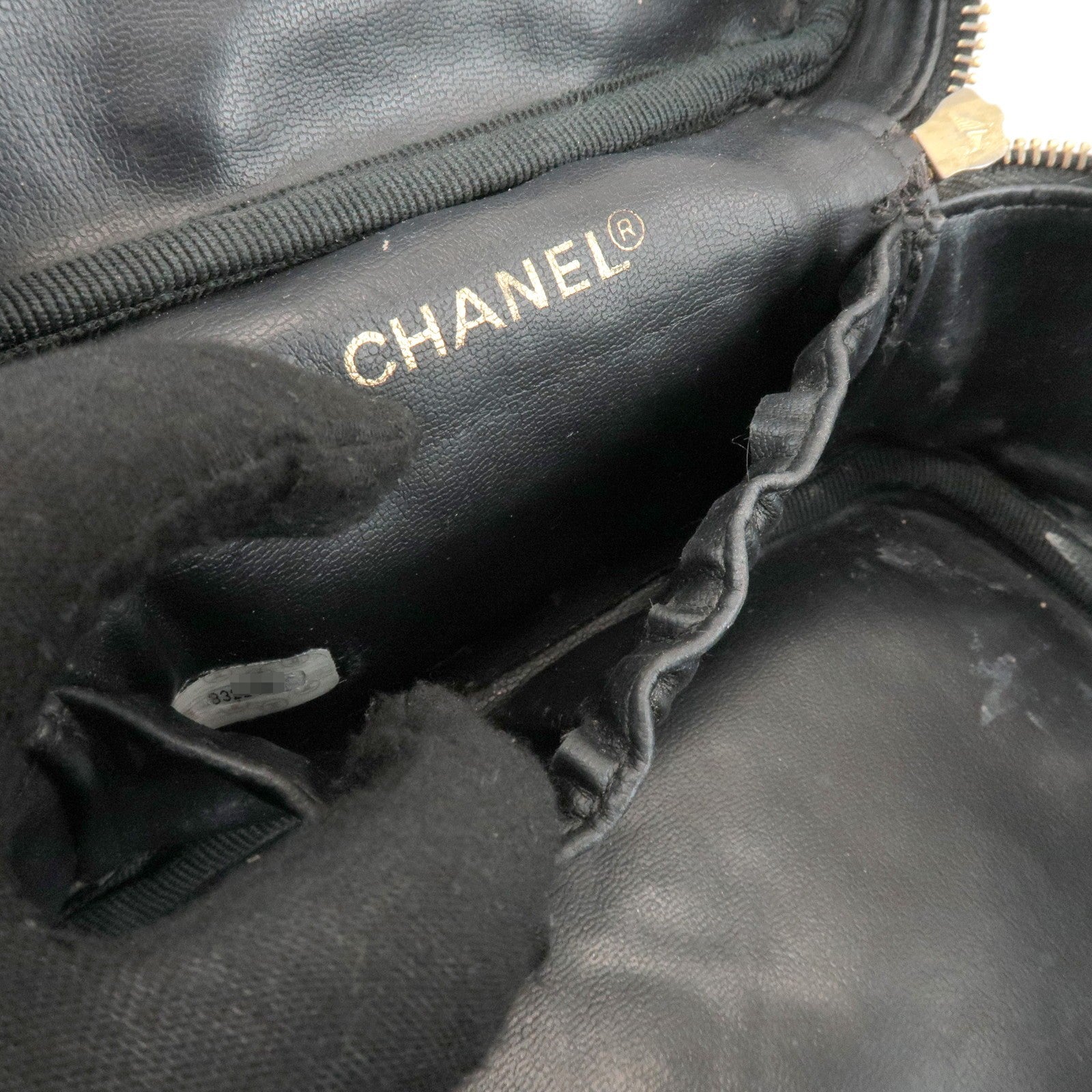 Chanel Vanity Bag - Black, Caviarskin