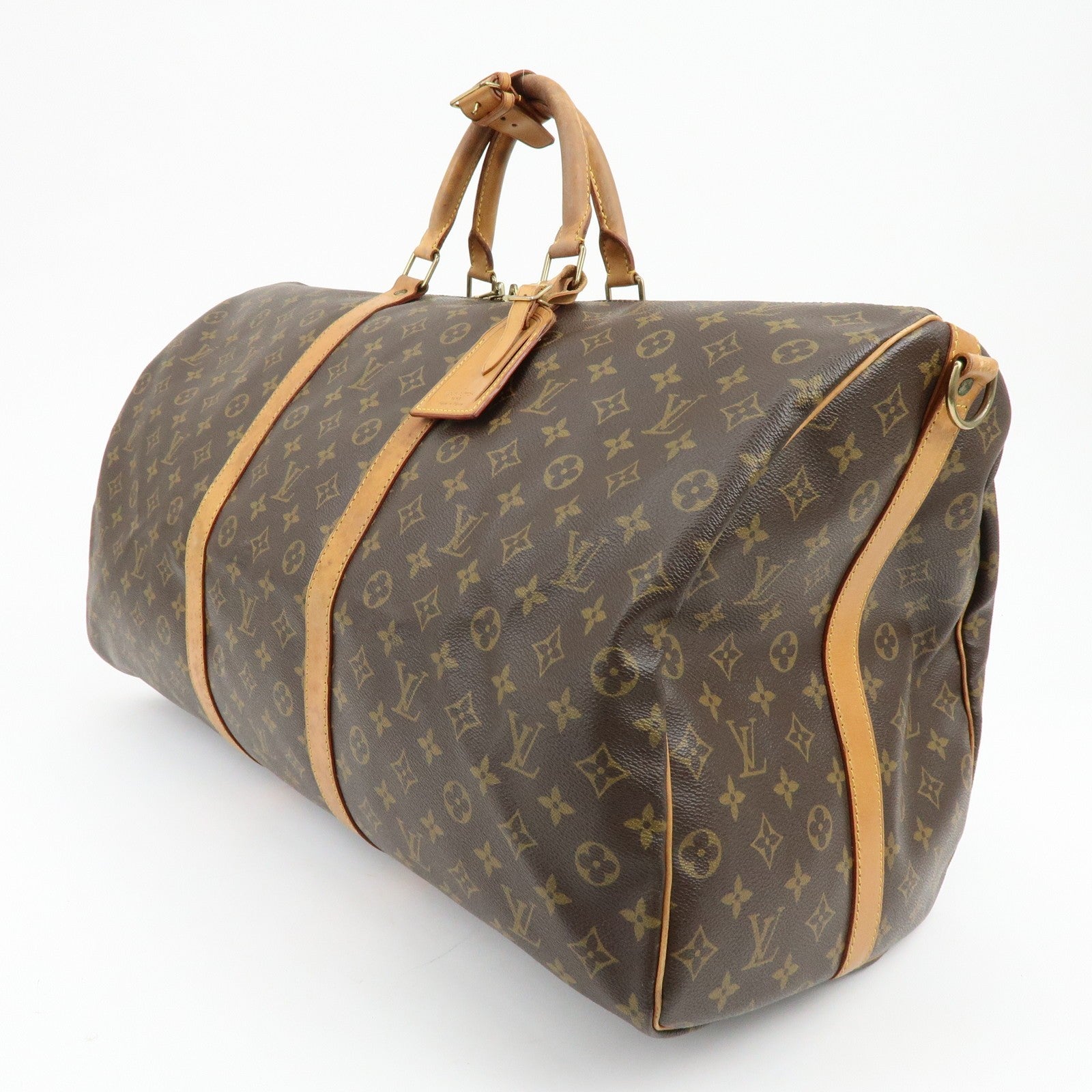 Louis Vuitton Keepall 60 Boston Bag - Monogram, Monogram Canvas