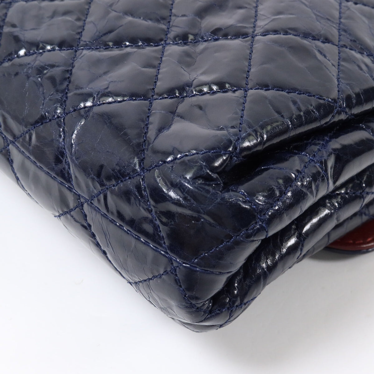 Chanel CC Chain Shoulder Bag - Blue, Calfskin Leather- מגיע עם כרטיס ושקית אבק
