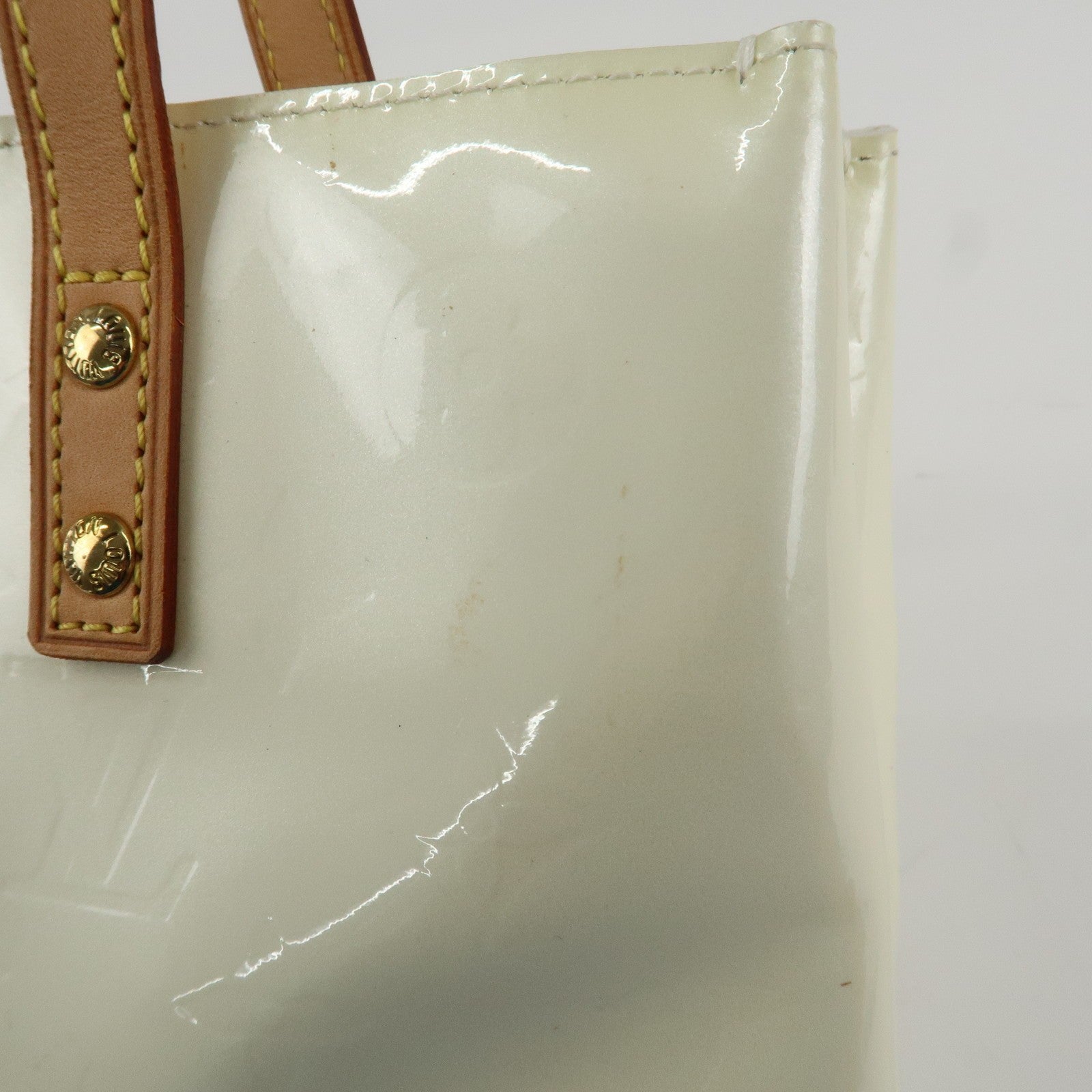 Louis Vuitton Lead PM Tote Bag - Perle, Vernis Leather