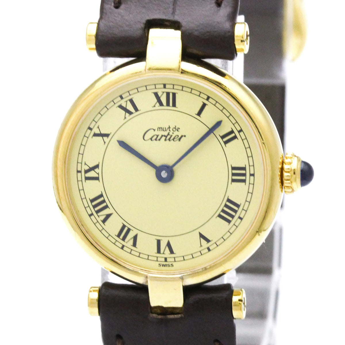 Cartier Must Vendome Wristwatch - Gold, Gold Plated