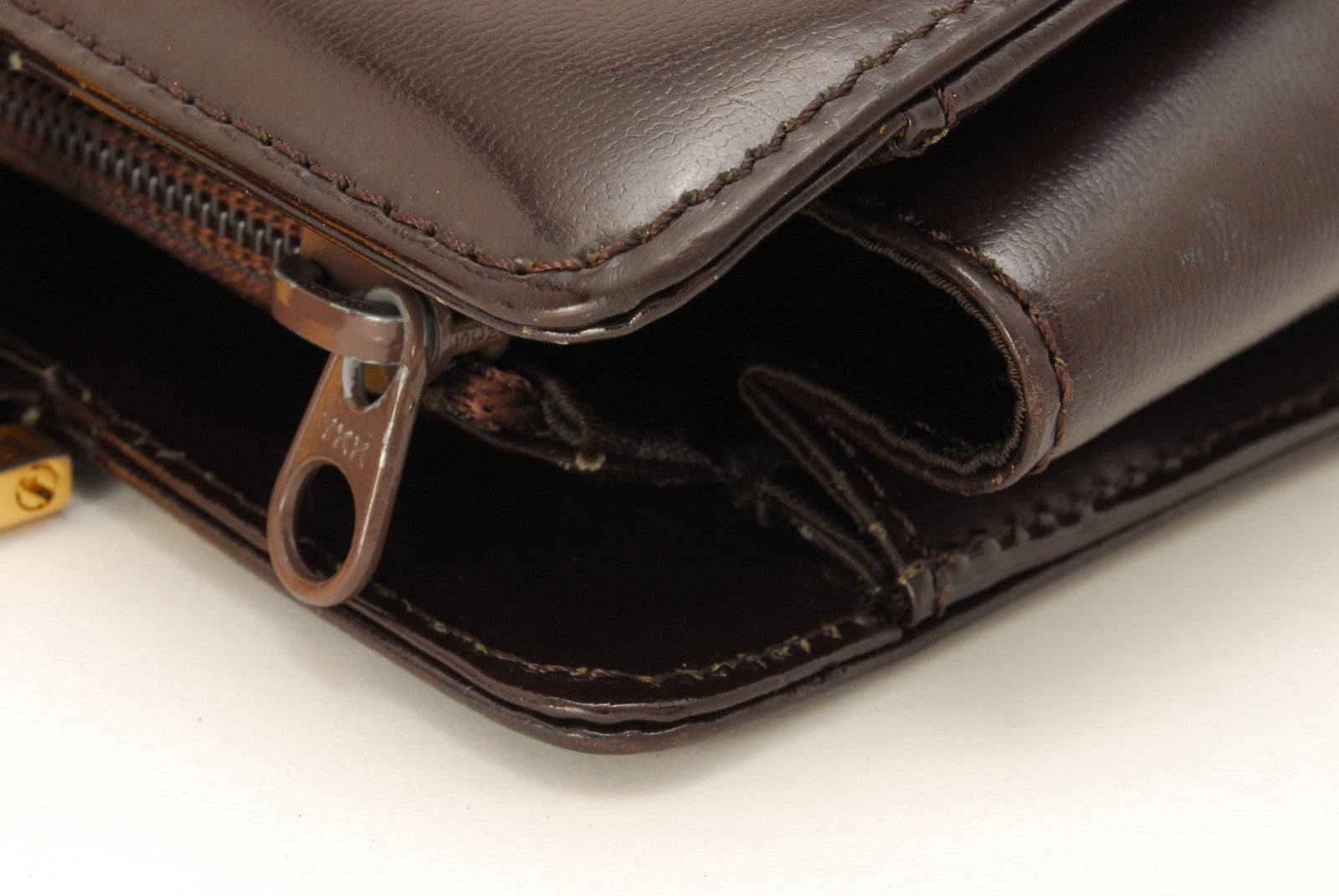 Saint Laurent Yves Vintage Hand Tote - Brown, Leather
