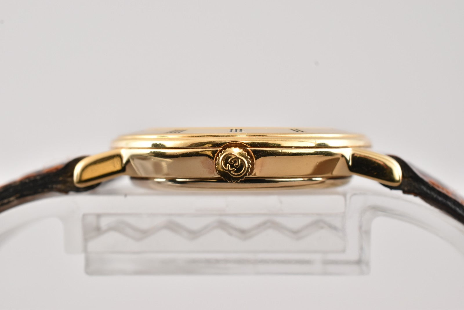 Gucci 3000.2.L Watch - Gold, Stainless Steel