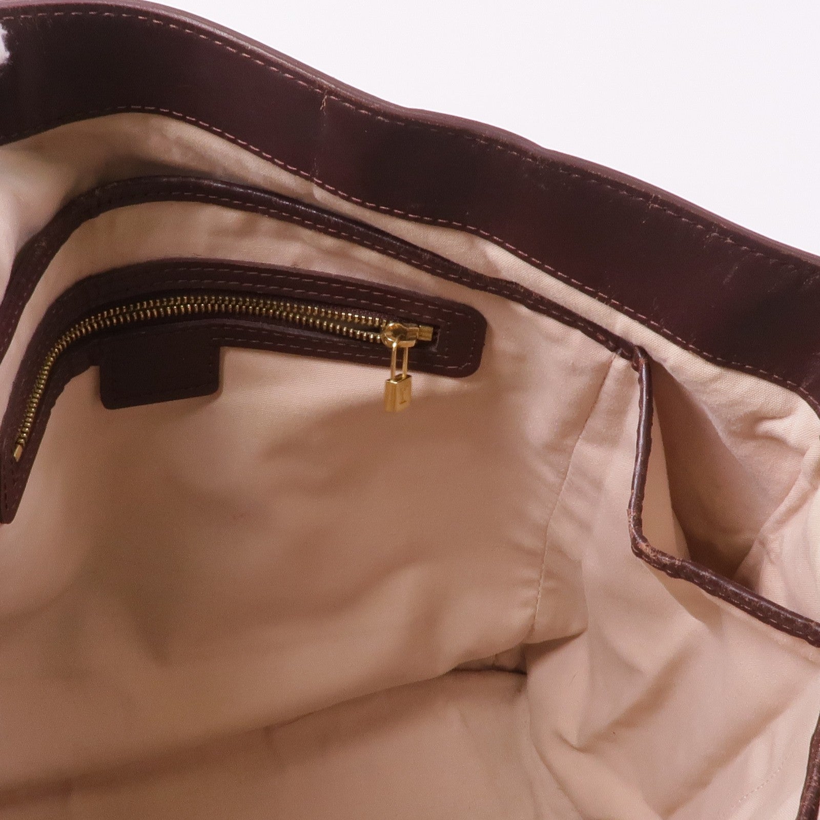Louis Vuitton Mini Lucille GM Tote Bag - Brown, Canvas