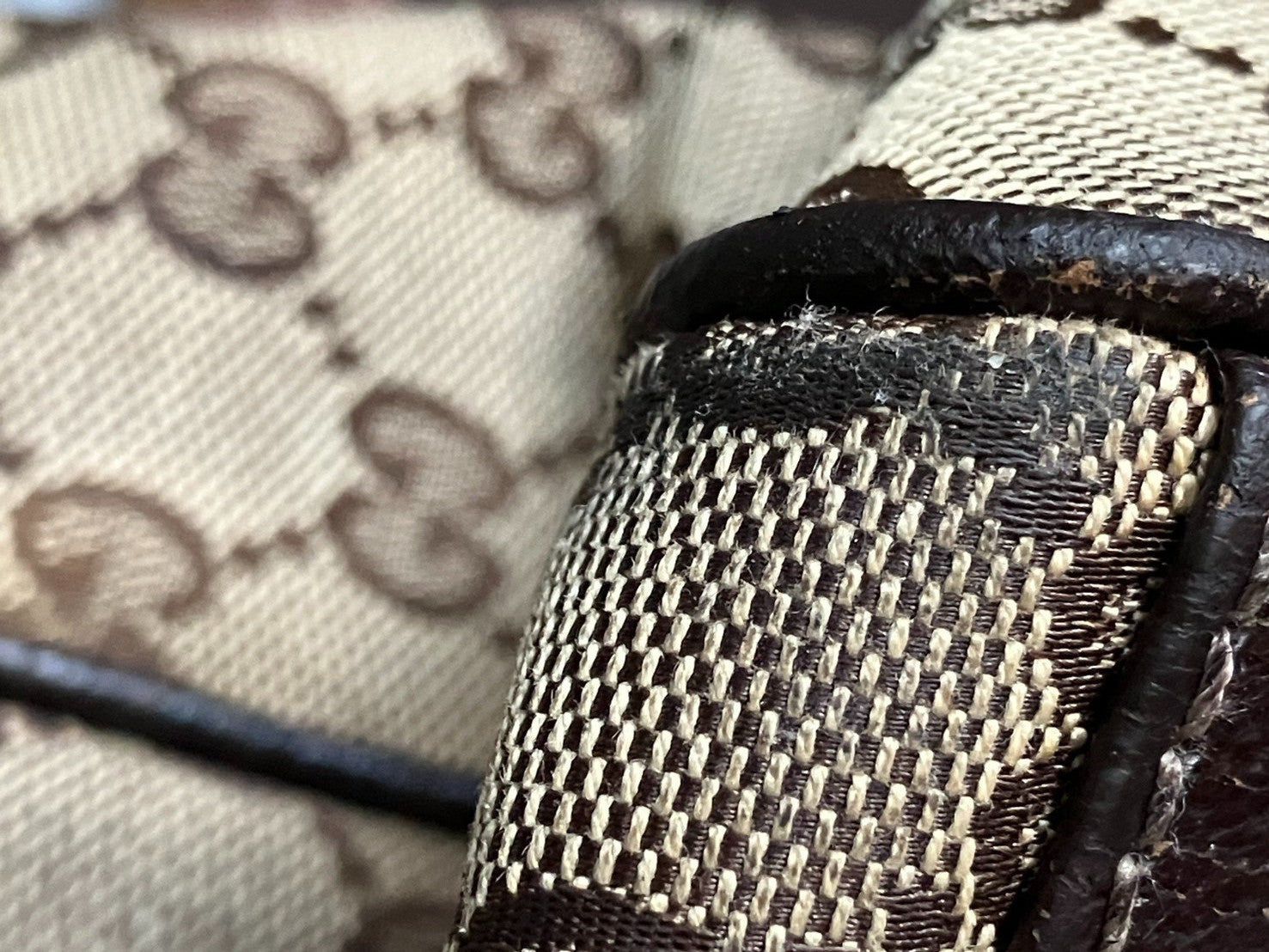 Gucci GG Bag - Brown, Canvas Leather