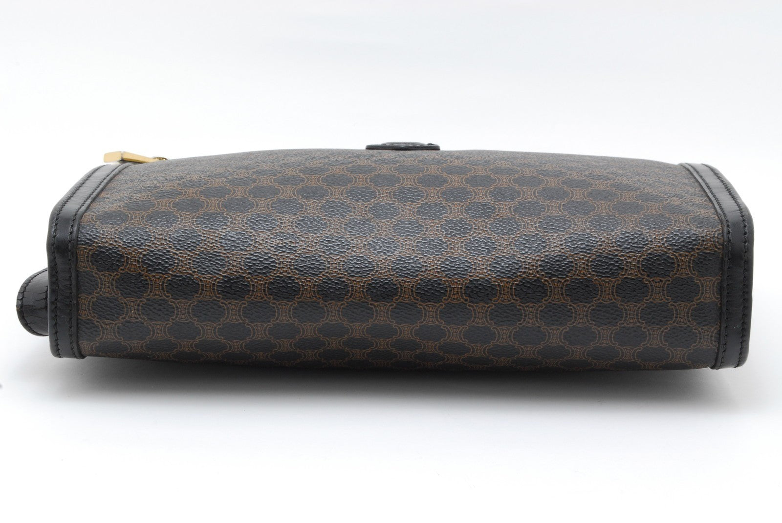 Celine Macadam Clutch Bag - Black, PVC Leather