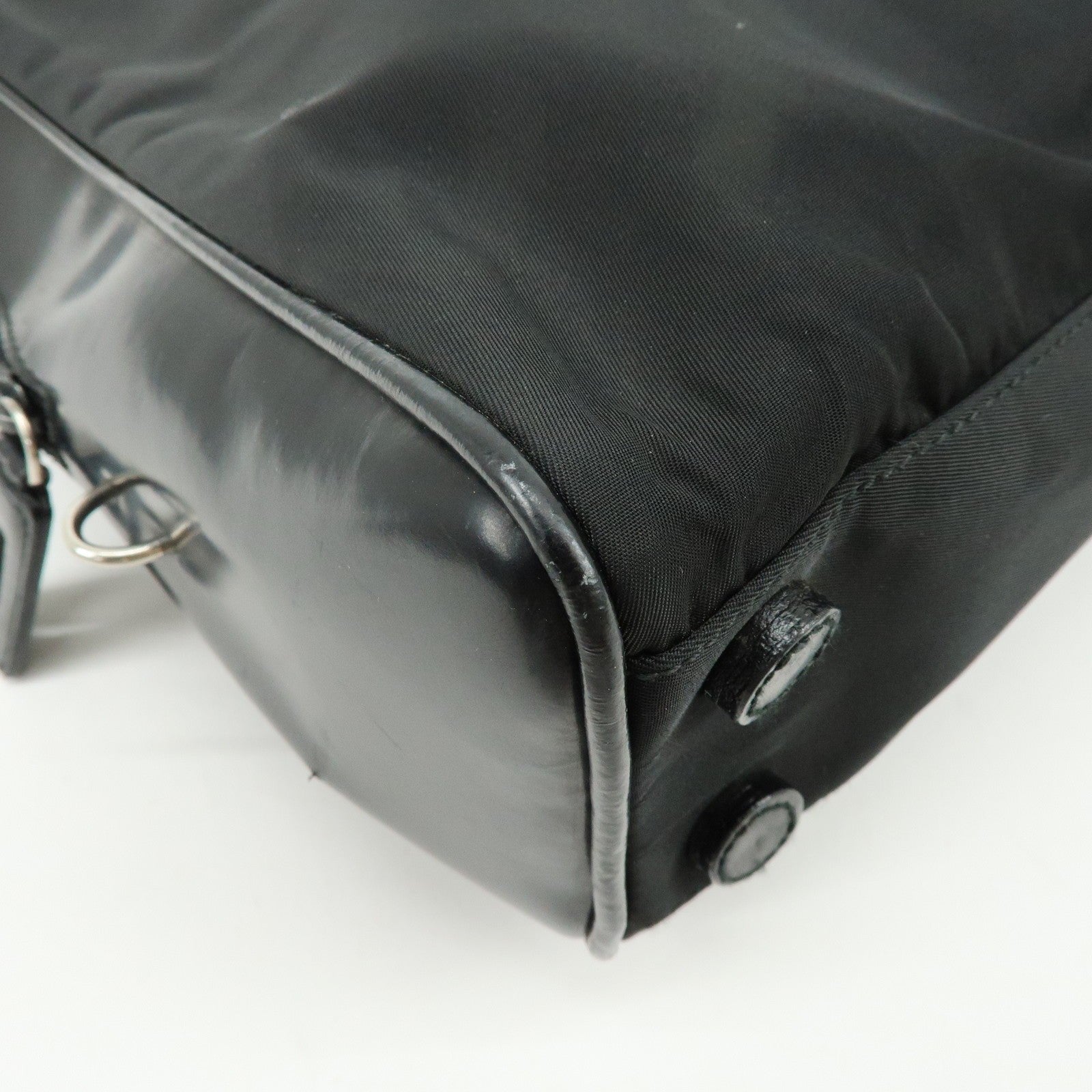 Prada Shoulder Bag - Black, Nylon and Leather