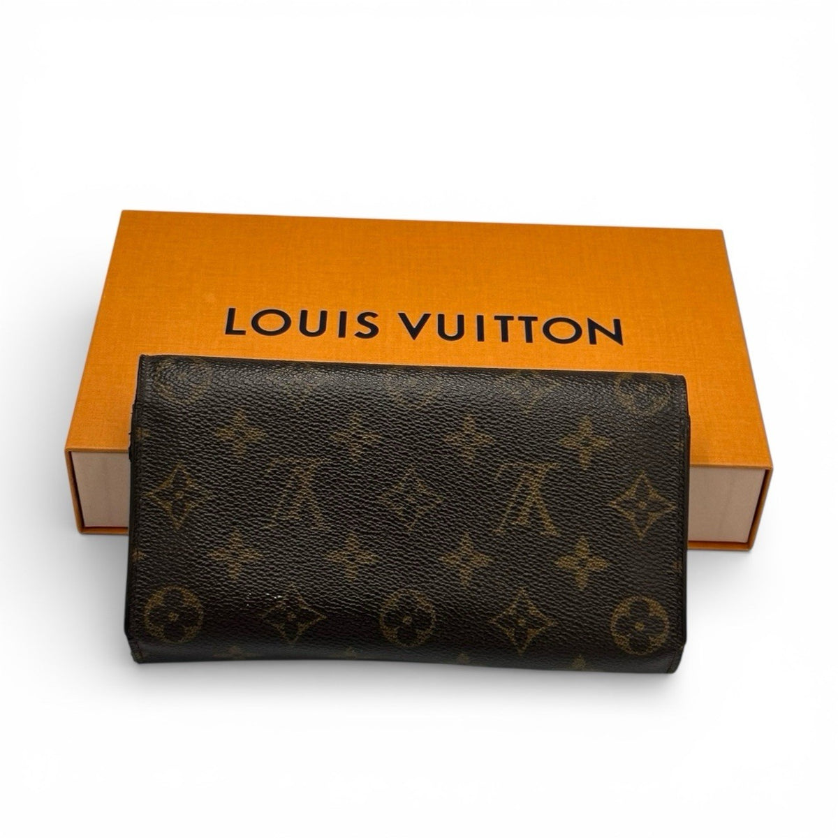 Louis Vuitton International Tri-fold Wallet - Brown, Leather- מגיע עם הקופסה