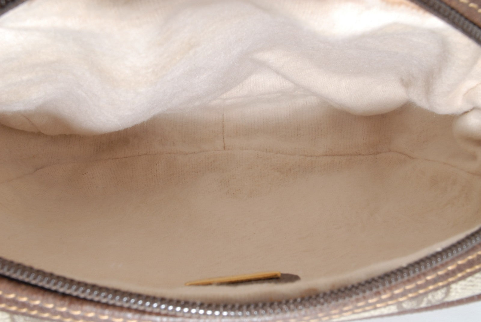 Gucci Pouch Clutch Bag - Brown, PVC Leather