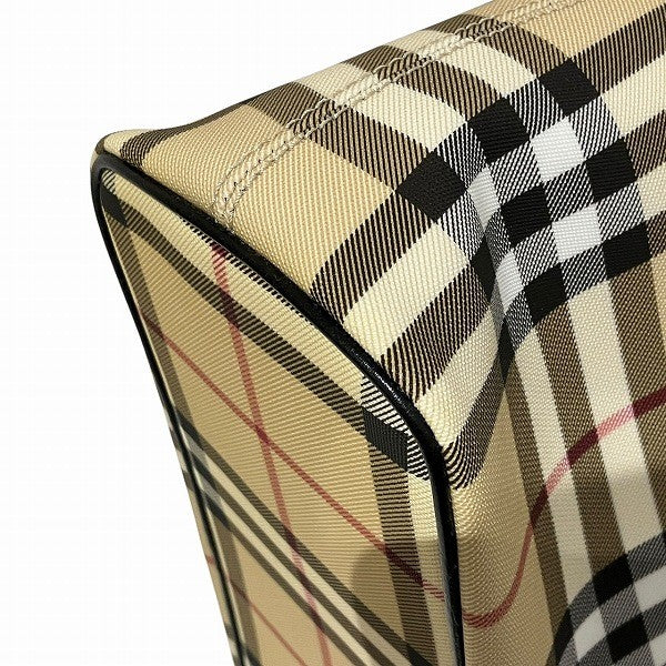 Burberry London Nova Check Tote Bag -